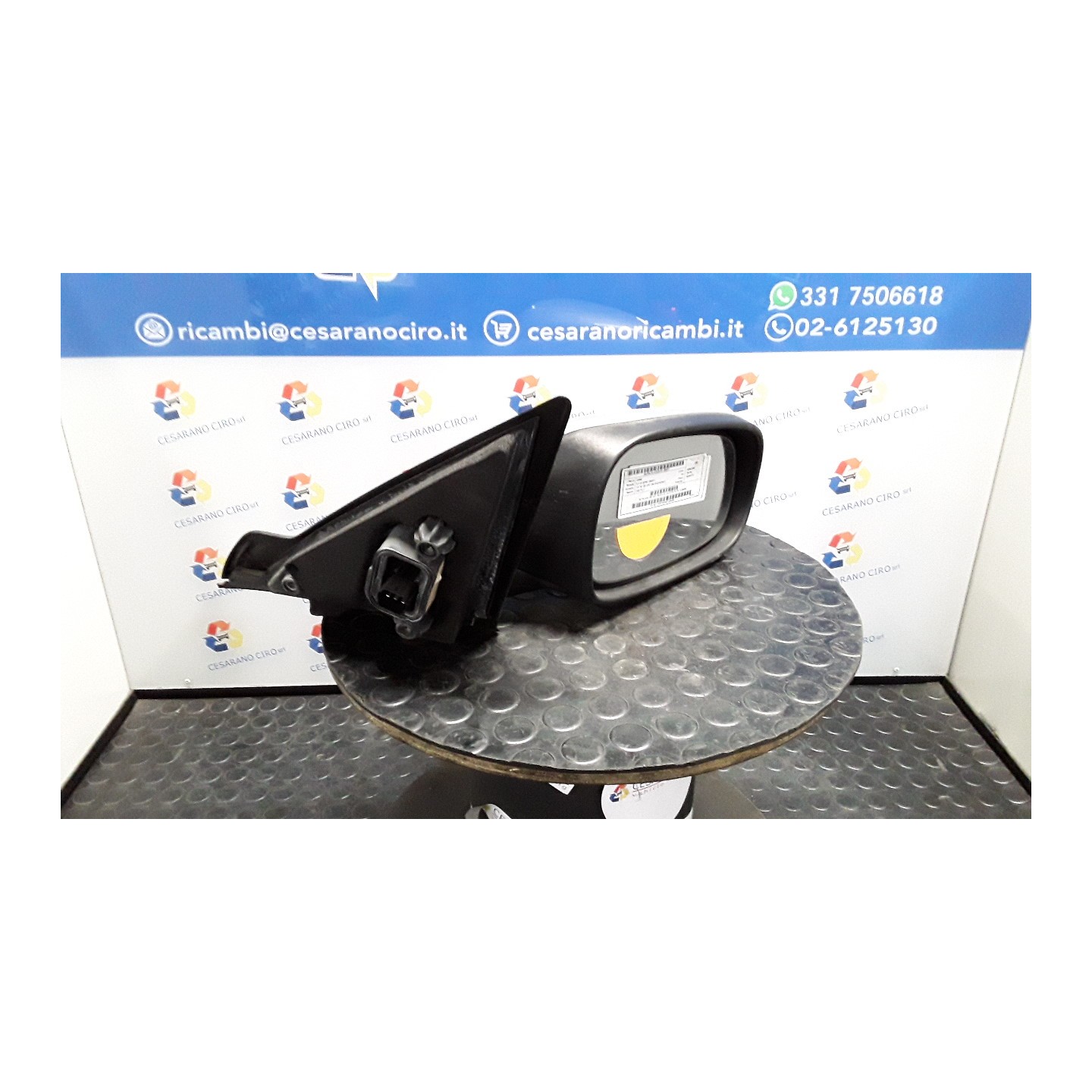 RETROVISORE EST. REGOLAZ. ELETTR. IN DX. 077 SAAB 9.3 2A SERIE (08/02-) Z19DTH 12798098