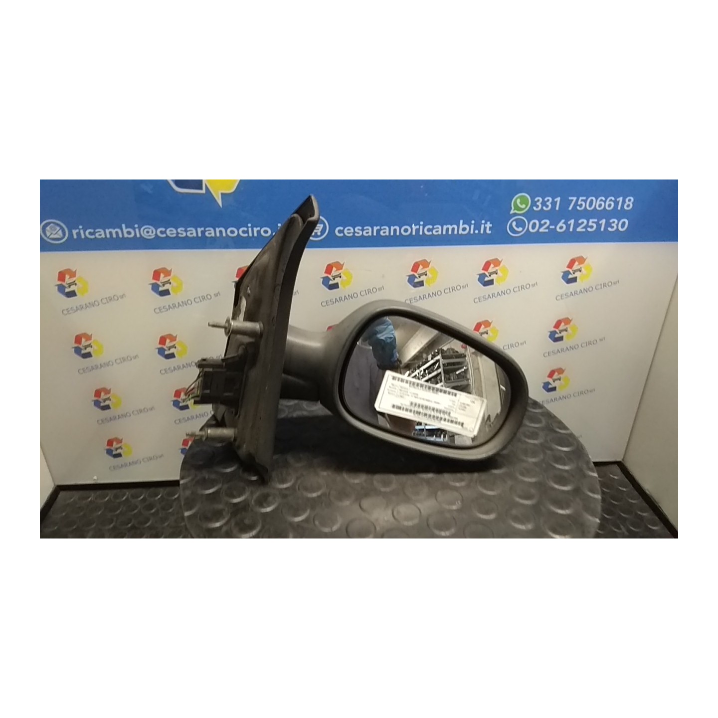 RETROVISORE EST. REGOLAZ. ELETTR. DX. 081 RENAULT MEGANE 1A SERIE (01/96-09/99) K7MA7 7700841656