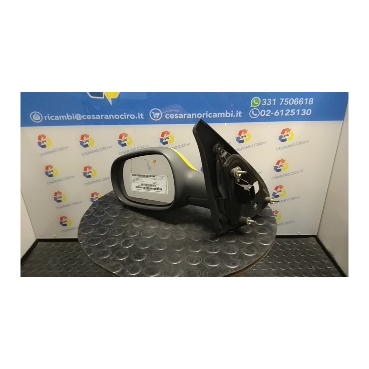 RETROVISORE EST. REGOLAZ. ELETTR. SX. 087 RENAULT MEGANE 1A SERIE (01/96-09/99) F7RD7 7700834183