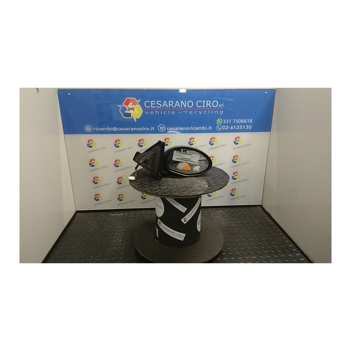 RETROVISORE EST. REGOLAZ. ELETTR. DX. 091 ALFA ROMEO GT (X2) (12/03-03/11) 937A5000 156079382