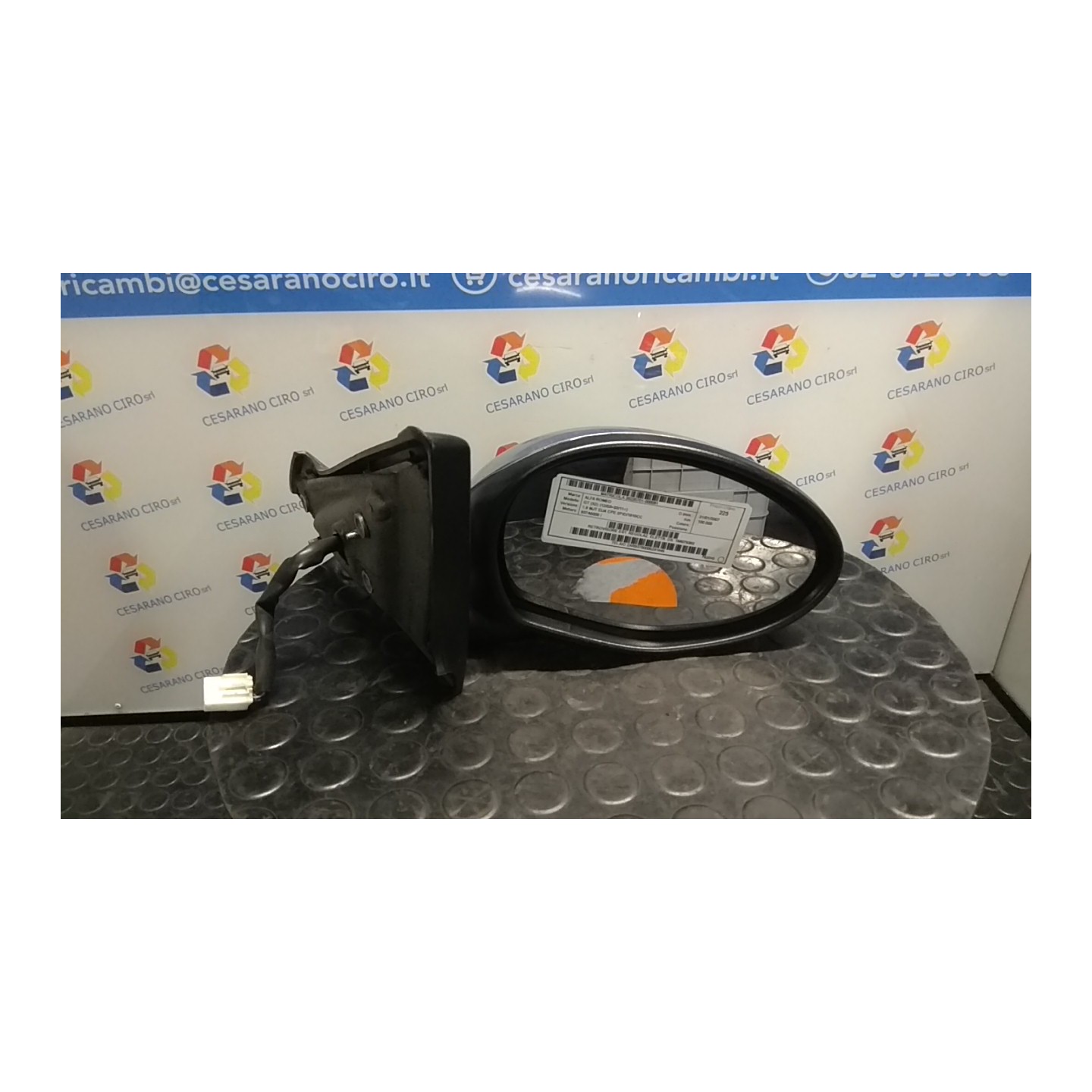 RETROVISORE EST. REGOLAZ. ELETTR. DX. 091 ALFA ROMEO GT (X2) (12/03-03/11) 937A5000 156079382