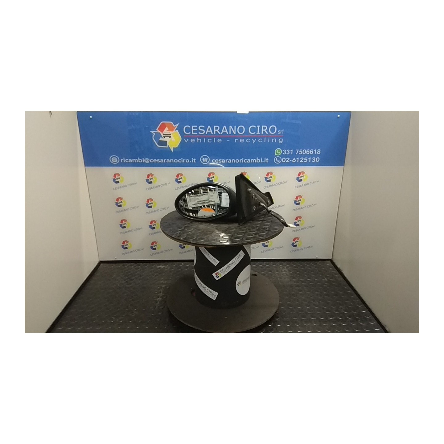 RETROVISORE EST. REGOLAZ. ELETTR. SX. 098 ALFA ROMEO GT (X2) (12/03-03/11) 937A5000 156079385