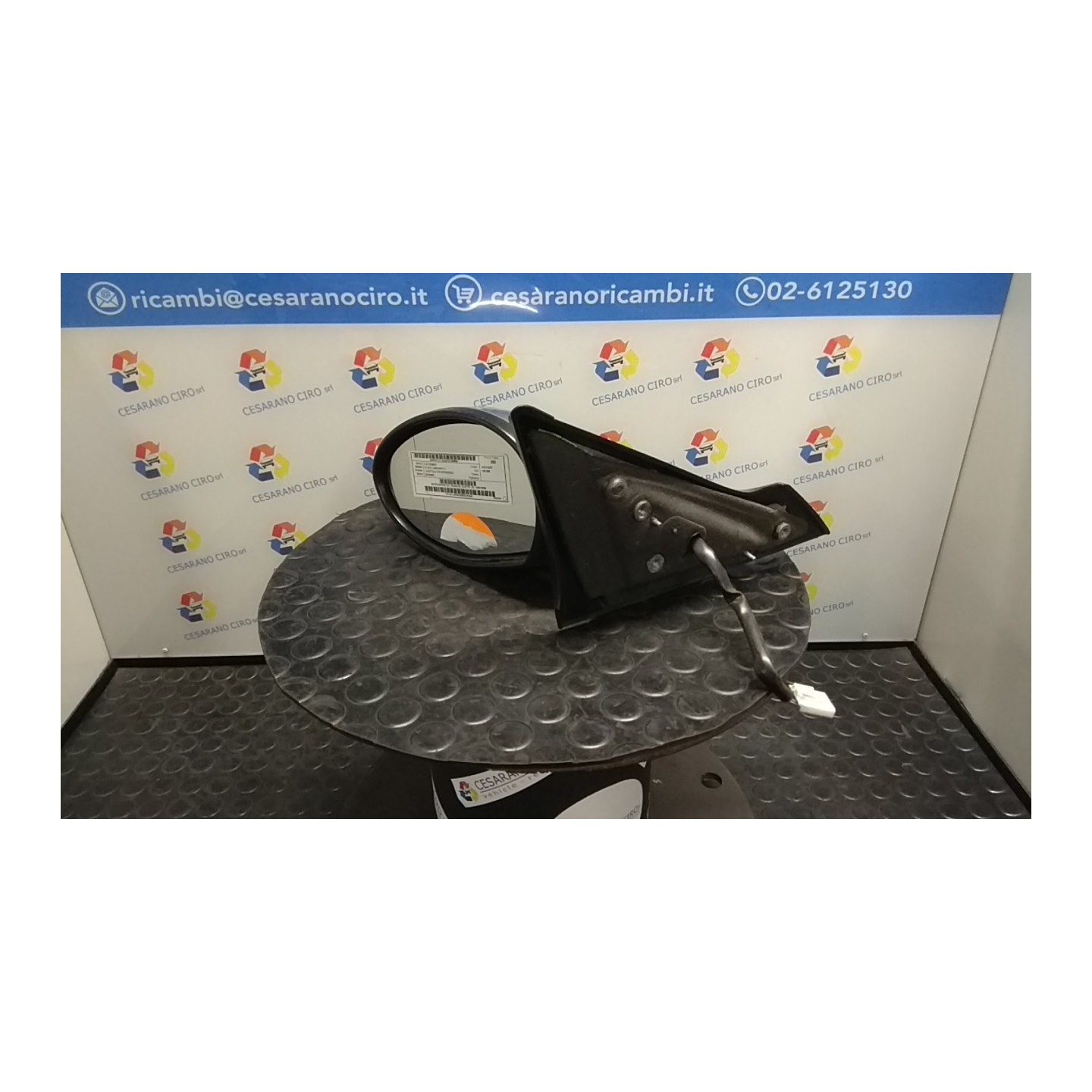 RETROVISORE EST. REGOLAZ. ELETTR. SX. 098 ALFA ROMEO GT (X2) (12/03-03/11) 937A5000 156079385
