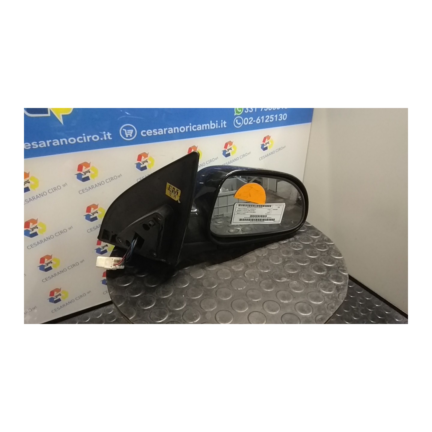RETROVISORE EST. REGOLAZ. ELETTR. DX. 100 CHEVROLET (DAEWOO) LACETTI (J200) (01/05-) F14D3 96615018