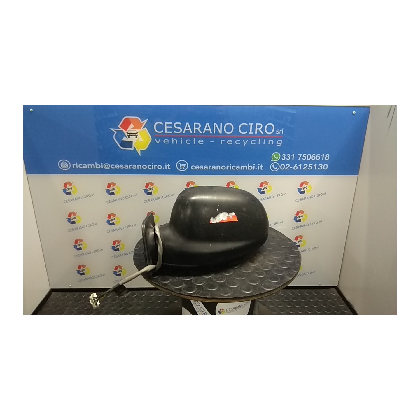 RETROVISORE EST. REGOLAZ. ELETTR. SX. 105 CHEVROLET (DAEWOO) TACUMA (U100) (06/00-01/05) T20SED 96262604
