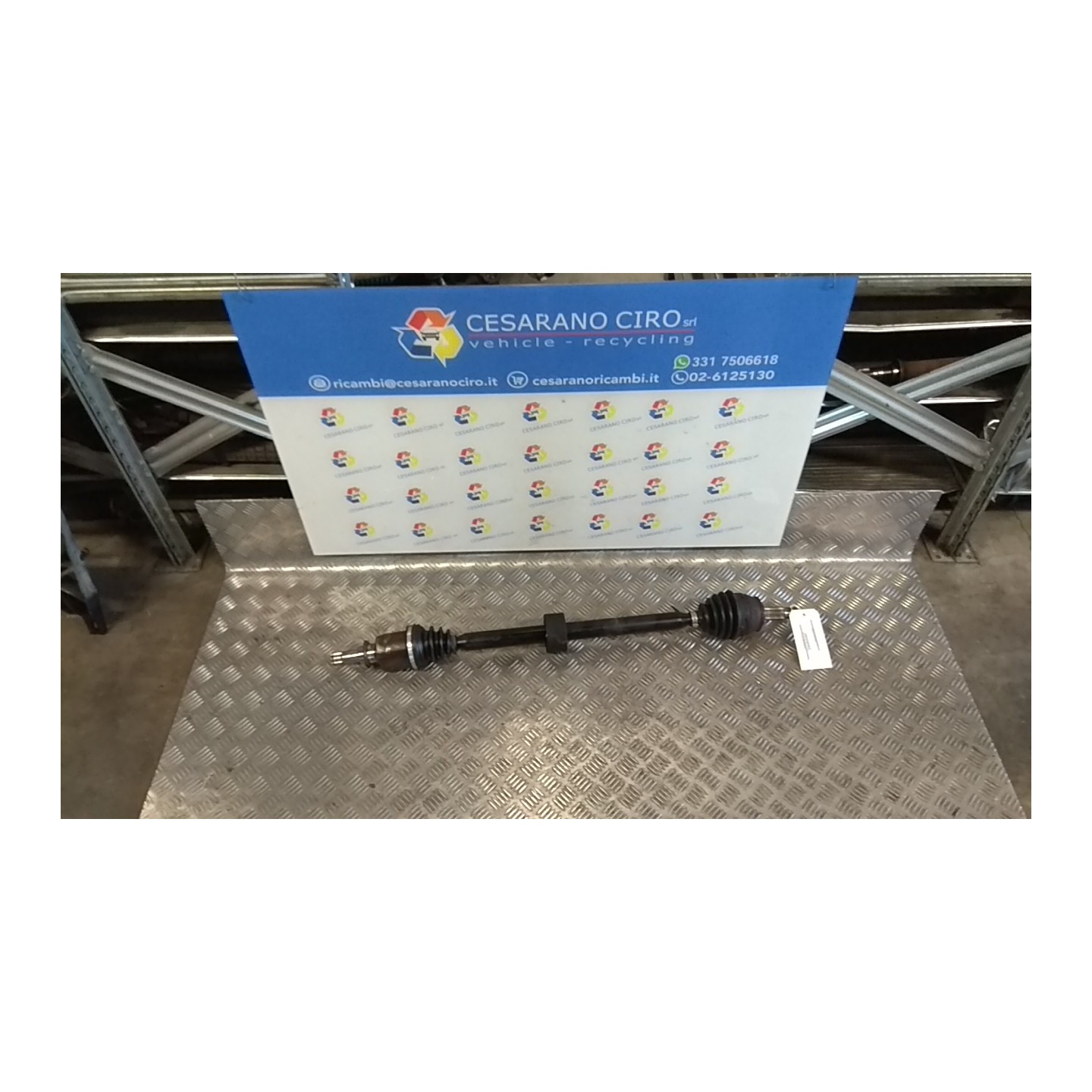 SEMIALBERO ANT. COMPL. DX. 032 OPEL CORSA (S07) (07/06-02/11) Z13DTJ 13150503