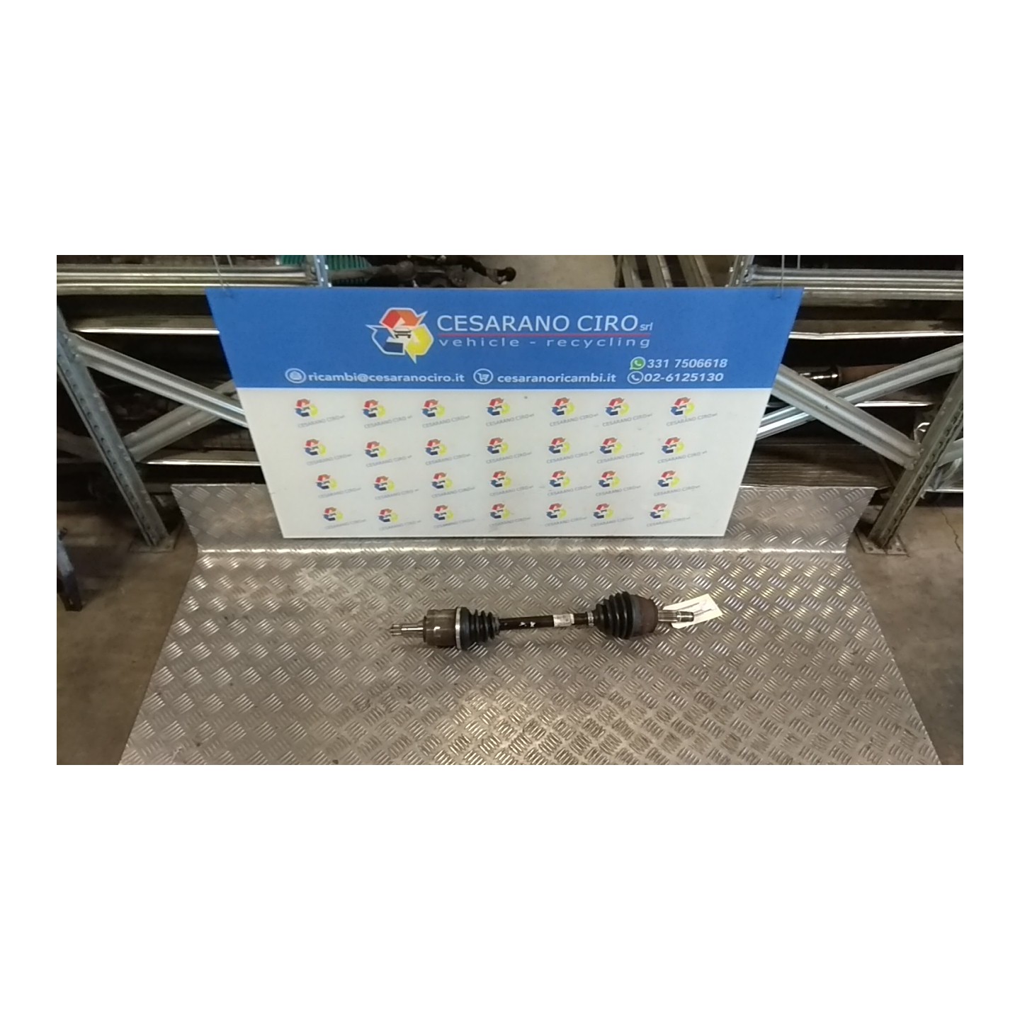 SEMIALBERO ANT. COMPL. SX. 033 OPEL CORSA (S07) (07/06-02/11) Z13DTJ 13150502