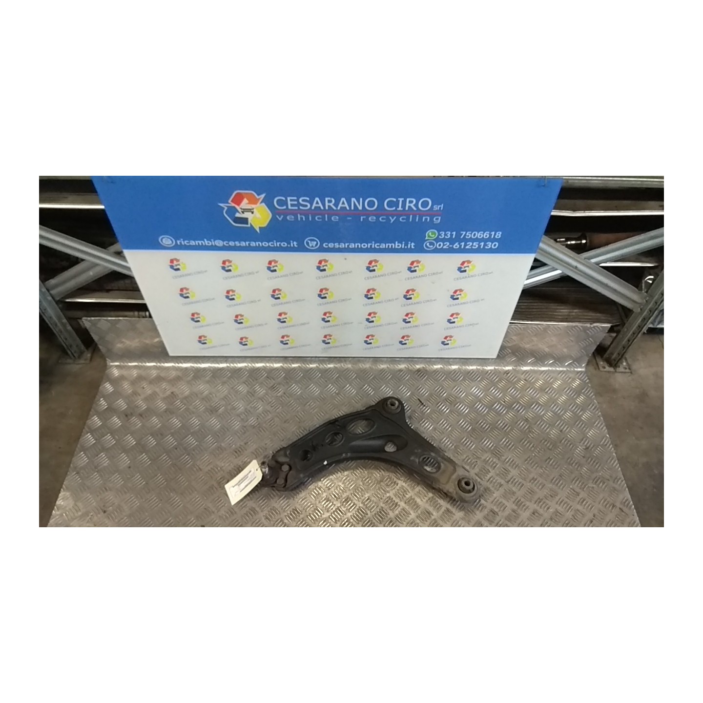 BRACCIO OSCILLANTE SOSP. ANT. SX. 011 RENAULT TRAFIC (09/06-04/10) M9RA6 545058162R