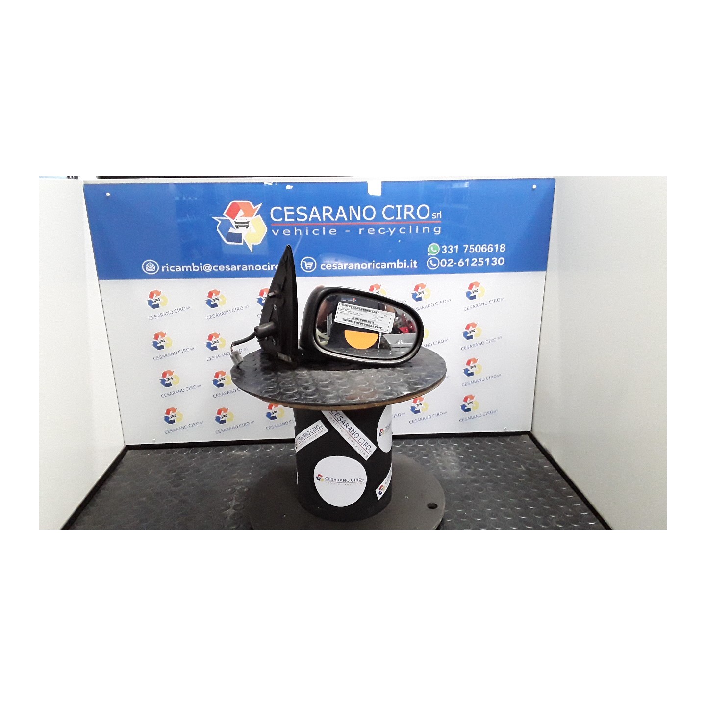 RETROVISORE EST. REGOLAZ. ELETTR. DX. 050 NISSAN ALMERA (N16E) (03/00-10/06) QG15 K6301BN2MA