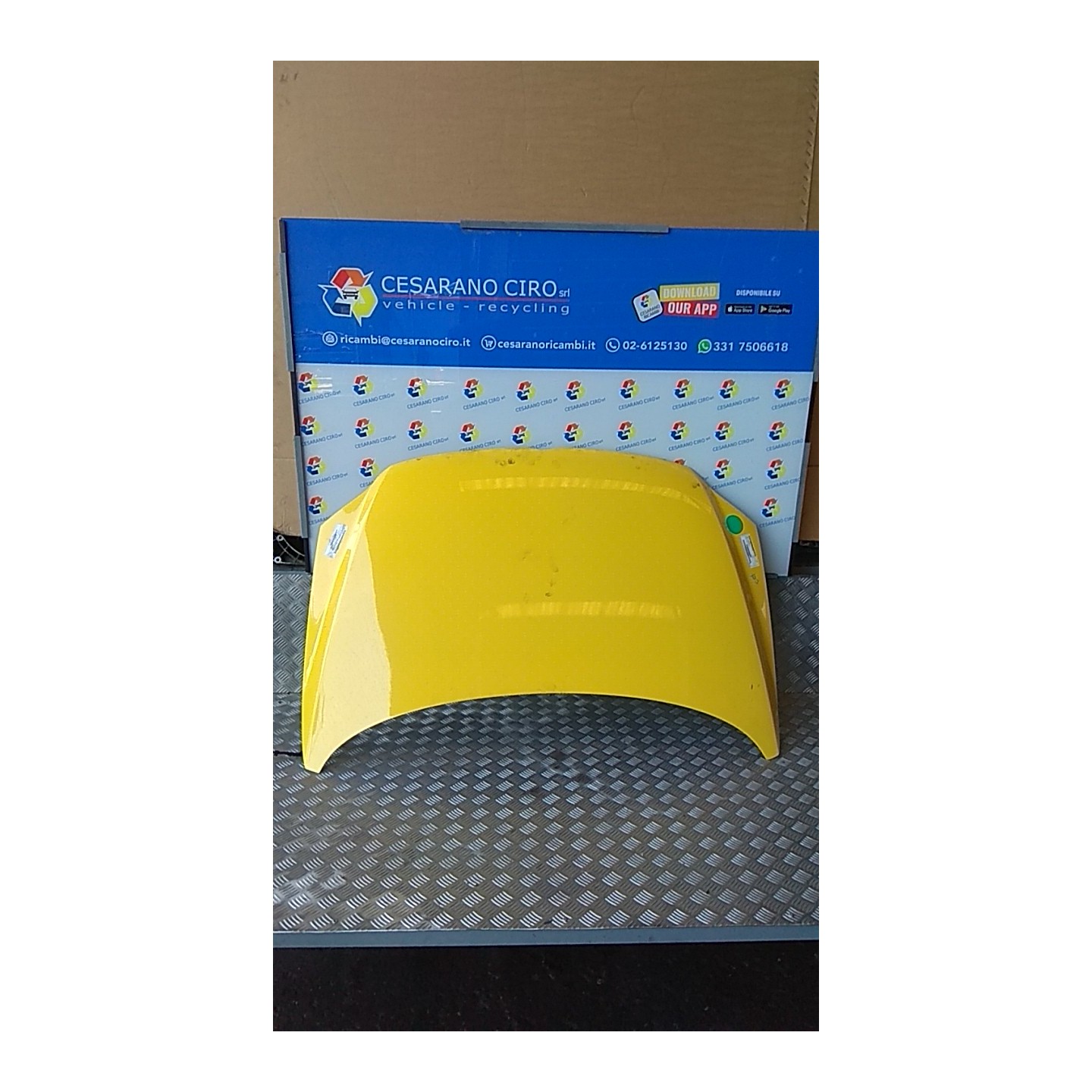 COFANO ANT. 062 VOLKSWAGEN FOX (5Z) (04/05-07/11) BMD 5Z0823031B