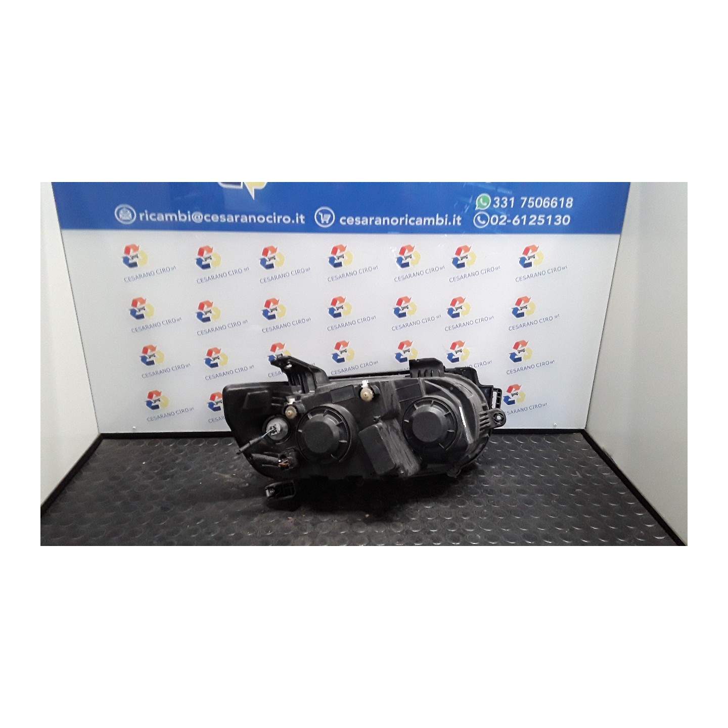 PROIETTORE C/REGOLAZ.MANUALE/CORN.CROMATA SX. 037 CHEVROLET (DAEWOO) AVEO (T300) (05/11-) A12XER 96831091