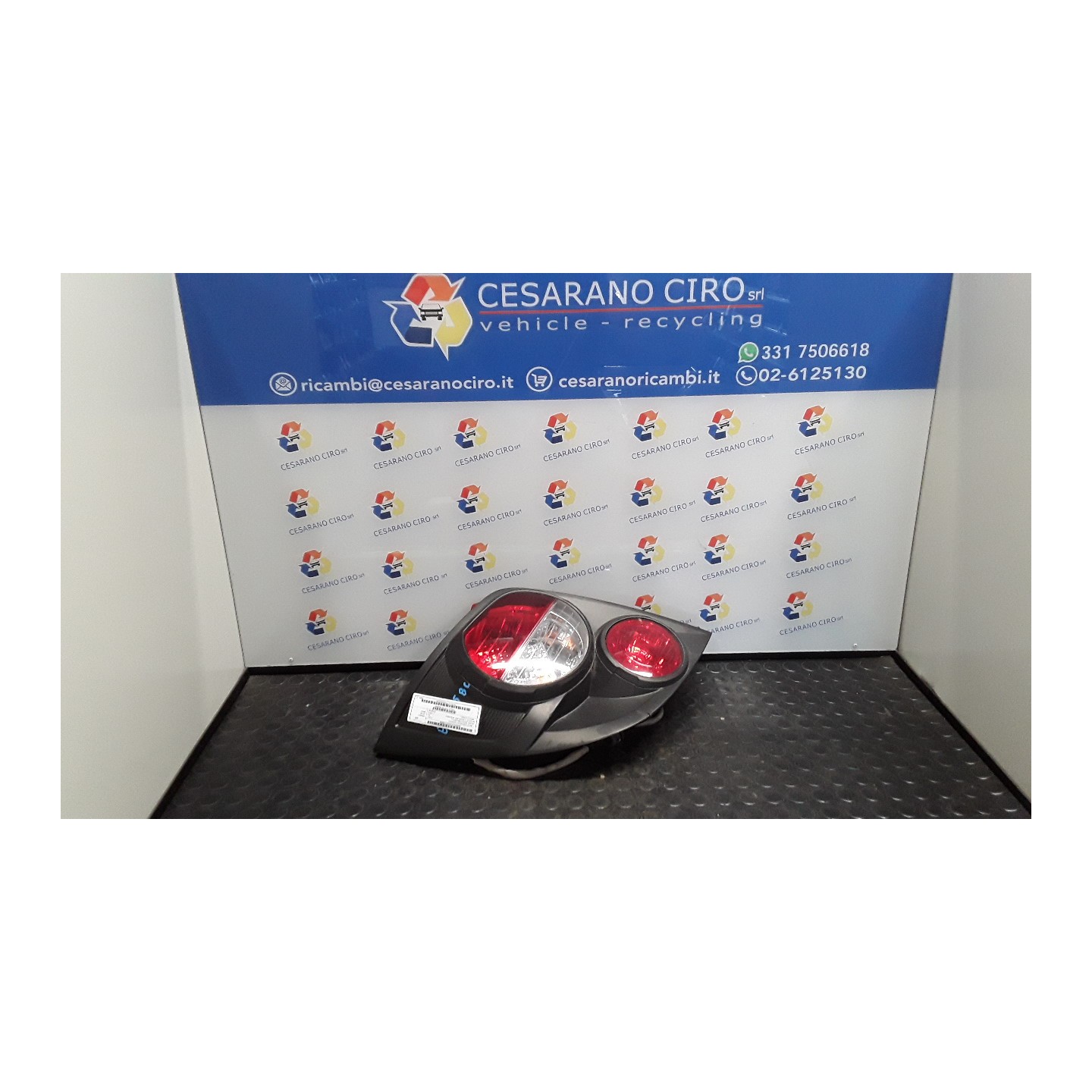 FANALE POST. SX. 039 CHEVROLET (DAEWOO) AVEO (T300) (05/11-) A12XER 95470358