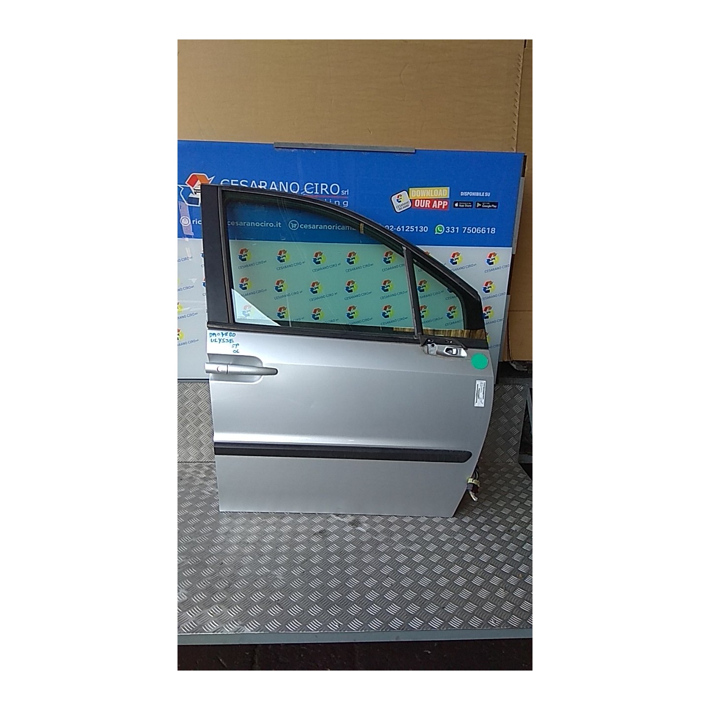 PORTA ANT. DX. 100 FIAT ULYSSE (2F) (06/02-12/10) 4HW 9459963487