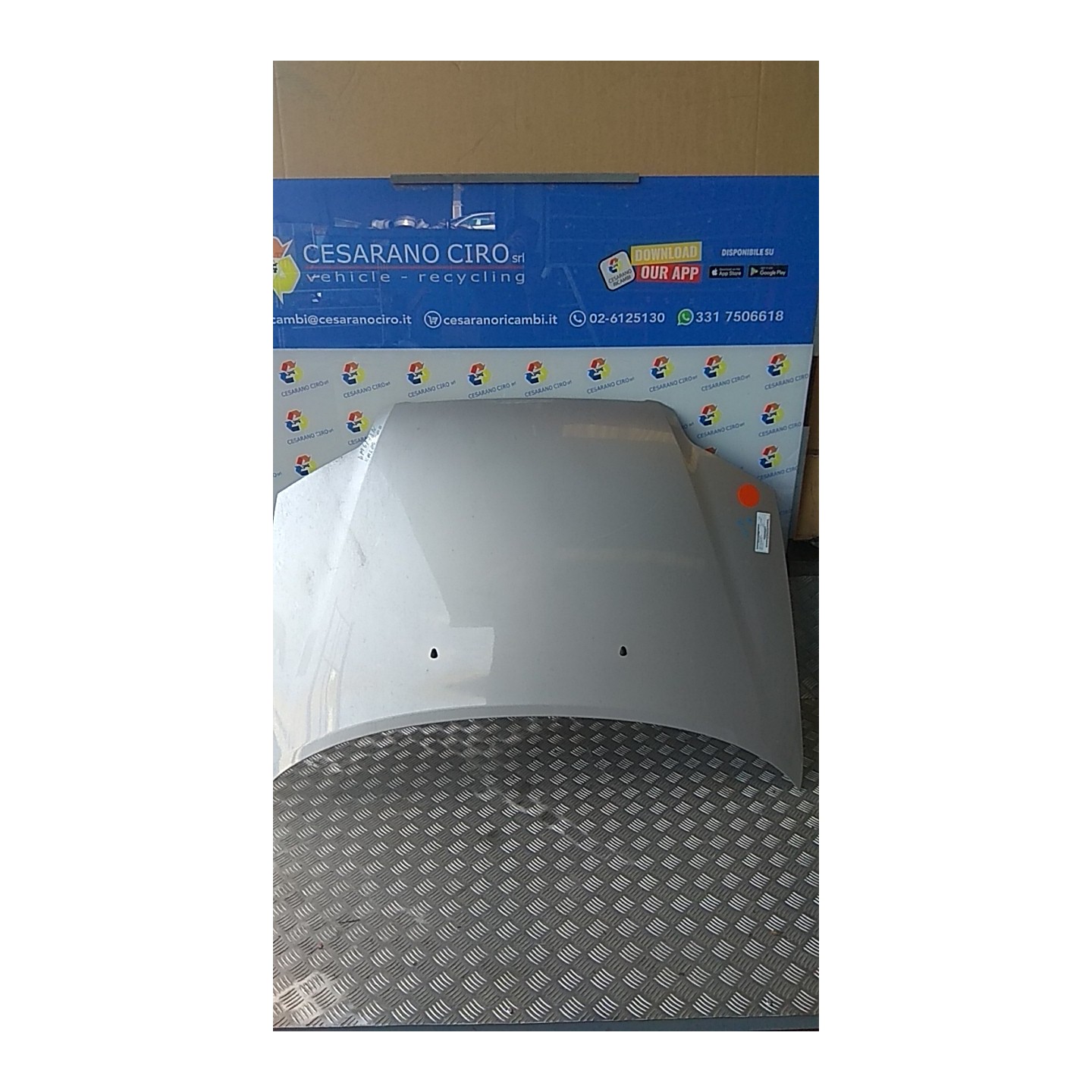 COFANO ANT. 015 CHEVROLET (DAEWOO) KALOS (T200) (01/05-10/08) B12S1 96940973