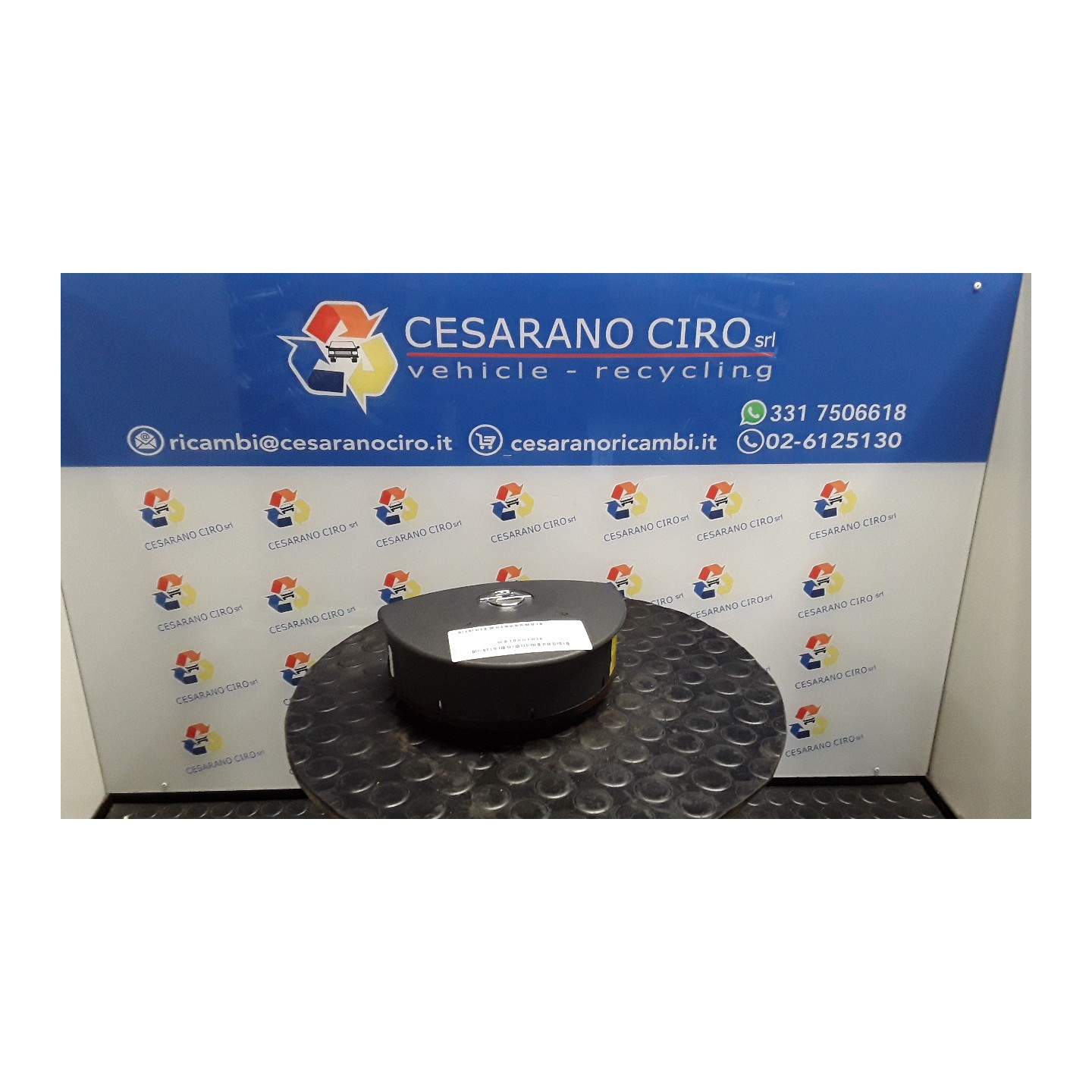 DISPOSITIVO AIRBAG LATO GUIDA 081 OPEL MERIVA (X03) (03/03-12/10) Z14XEP 13188242