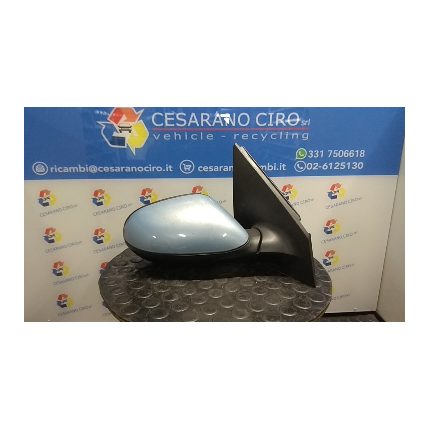RETROVISORE EST. REGOLAZ. ELETTR. TERMICO,06/05 DX. 108 LANCIA YPSILON (TE) (06/03-09/06) 188A9000 735345129