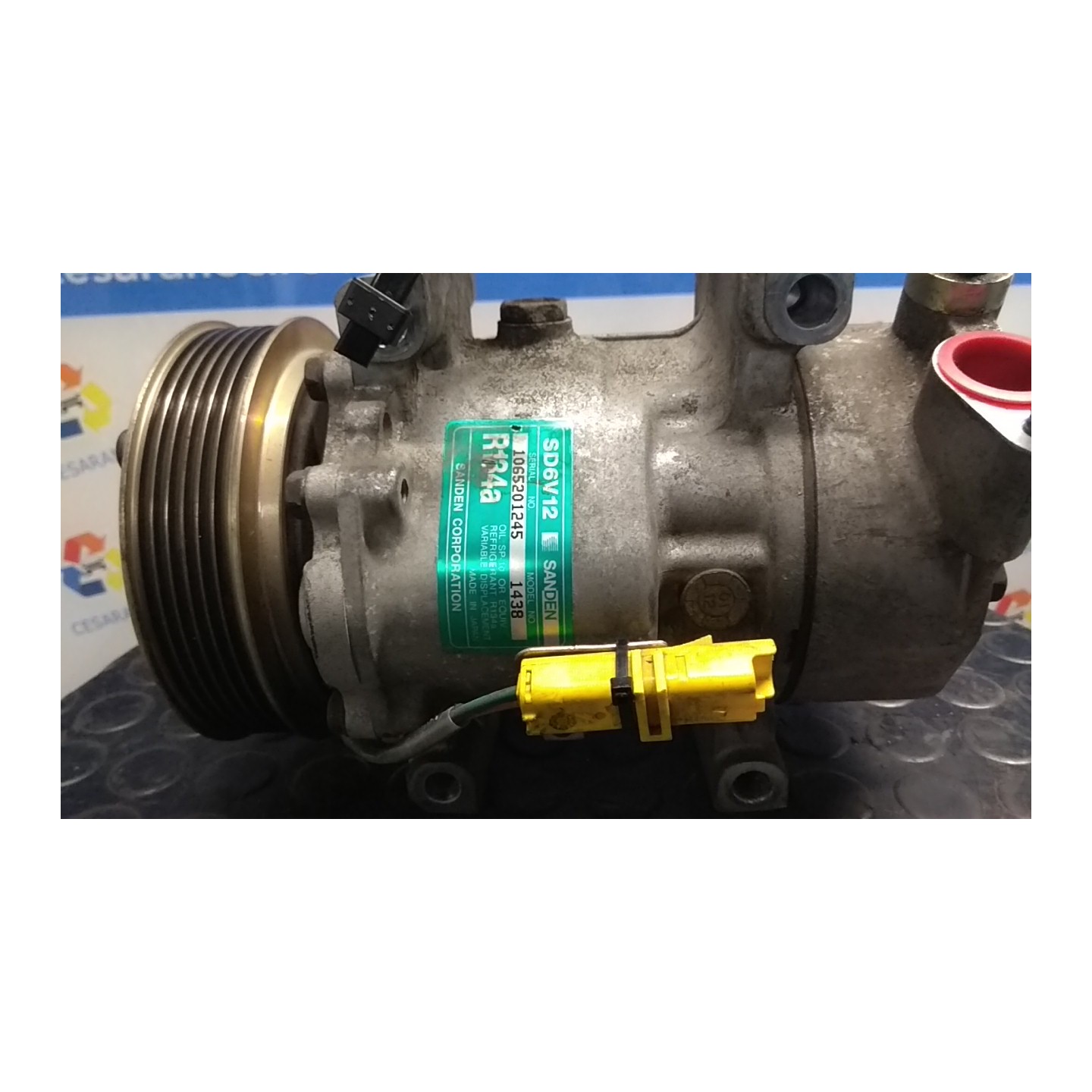 COMPRESSORE A/C OPR 09155 124 PEUGEOT 307 (04/01-12/06) KFU 6453JL