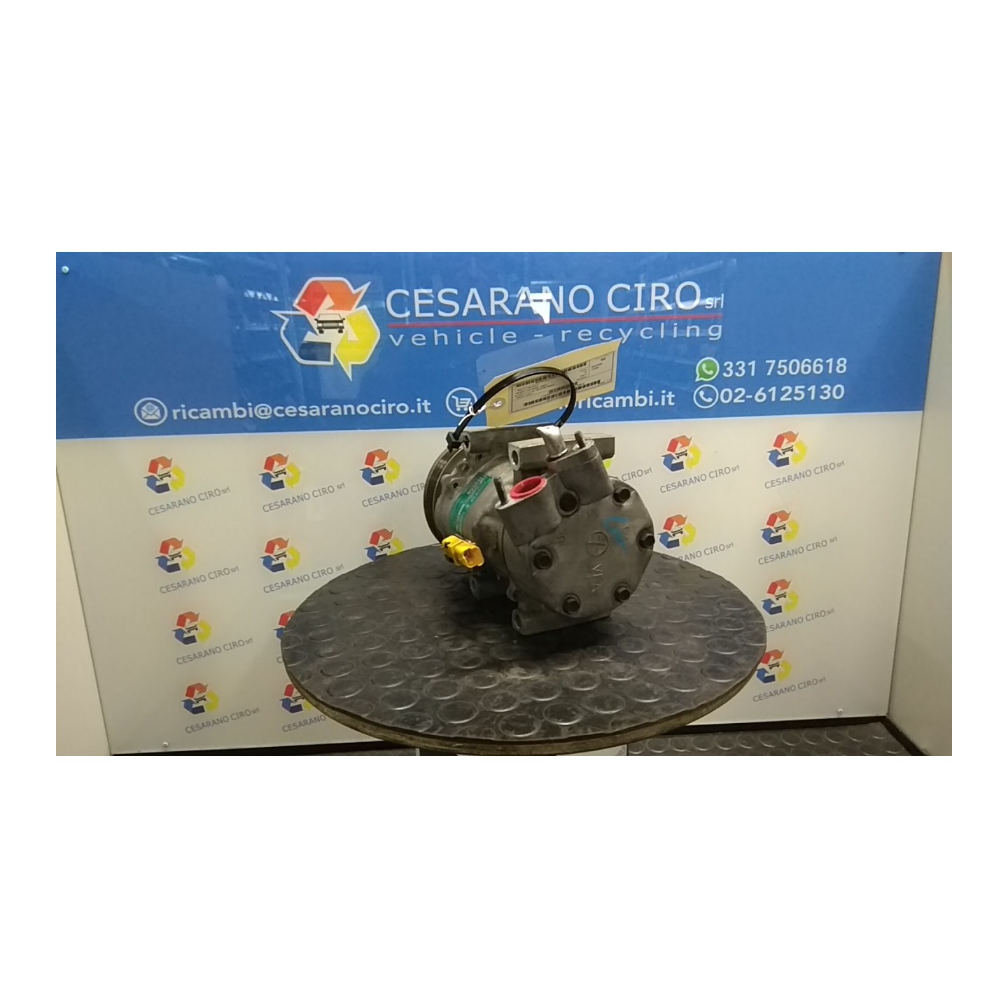 COMPRESSORE A/C OPR 09155 124 PEUGEOT 307 (04/01-12/06) KFU 6453JL