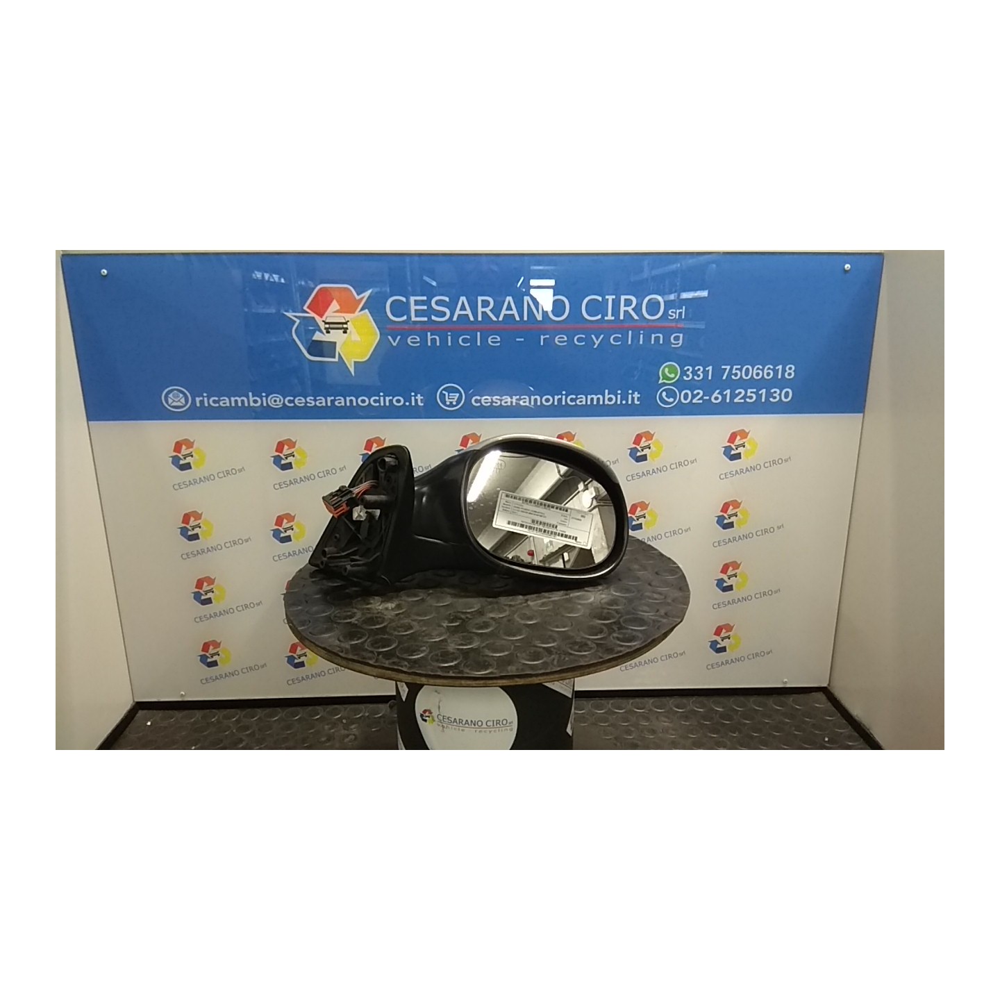 RETROVISORE EST. PIEGHEVOLE SX. 125 CITROEN XSARA PICASSO (12/99-01/10) RHY 815354