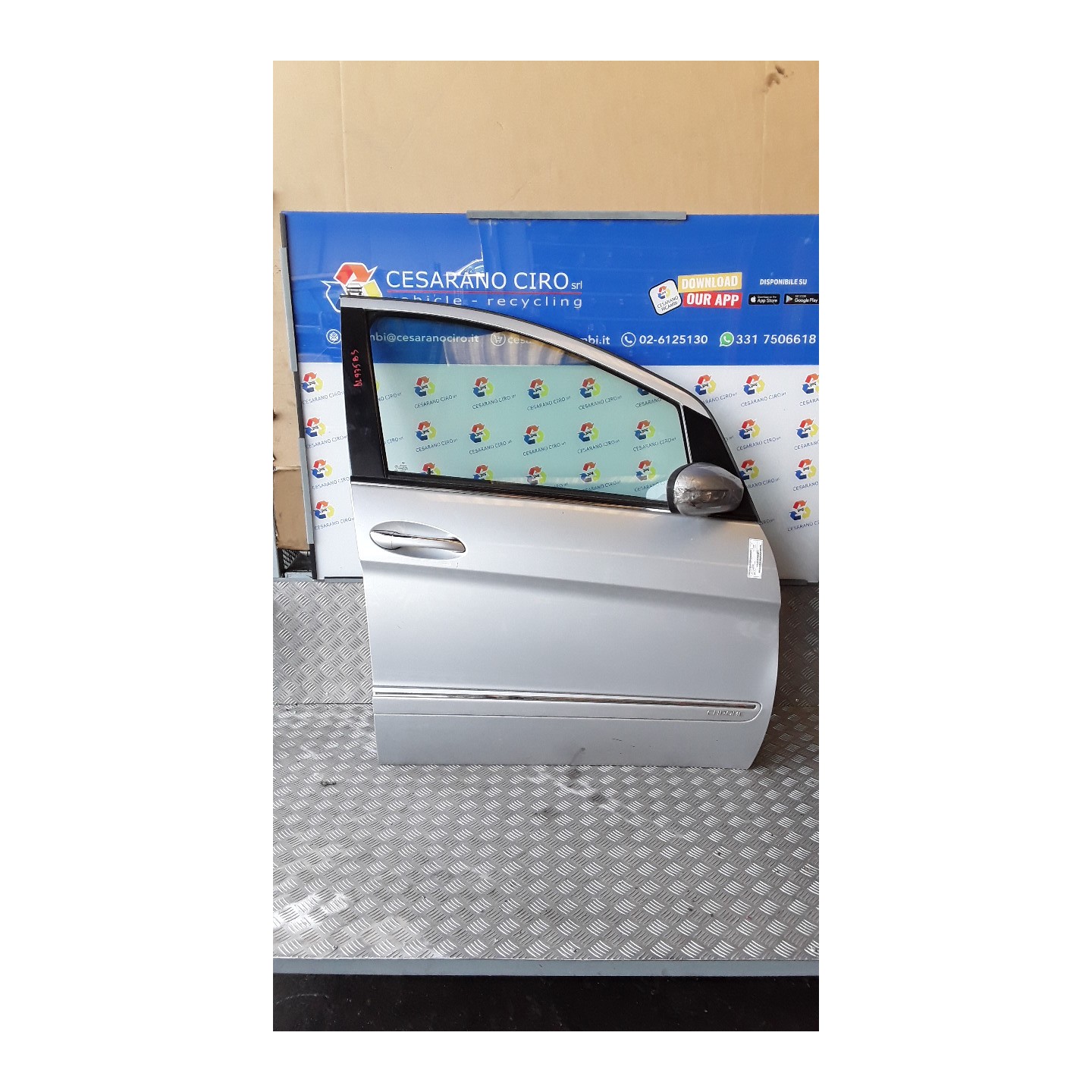 PORTA ANT. DX. 007 MERCEDES-BENZ CLASSE B (T245) (03/05-03/13) 640941 A1697202605