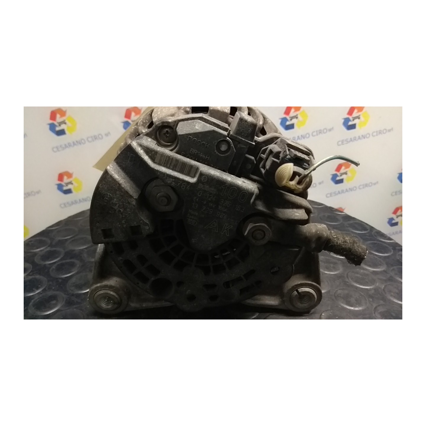 ALTERNATORE 12V.100AMP ROTAZ. 045 OPEL ASTRA (A04) (01/04-03/11) Z16XER 93190146