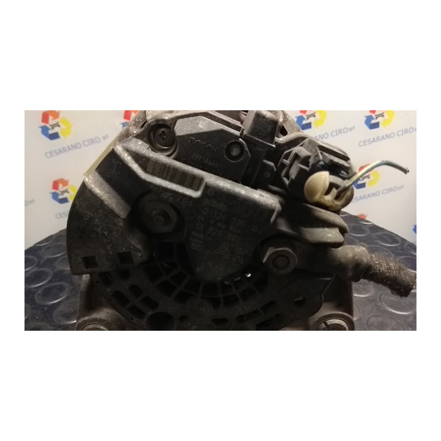 ALTERNATORE 12V.100AMP ROTAZ. 045 OPEL ASTRA (A04) (01/04-03/11) Z16XER 93190146