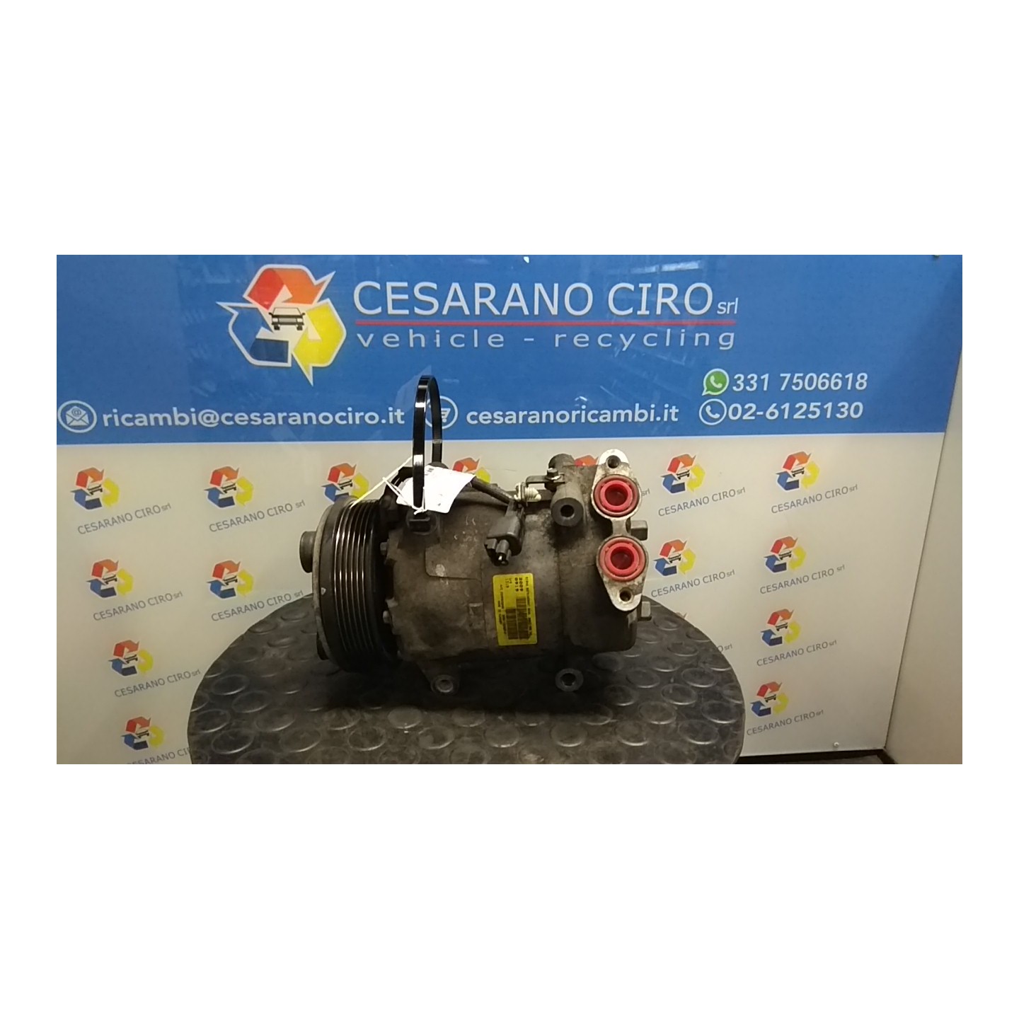 COMPRESSORE A/C 082 FORD FOCUS (CB4) (01/08-12/11) G8DD 1677171