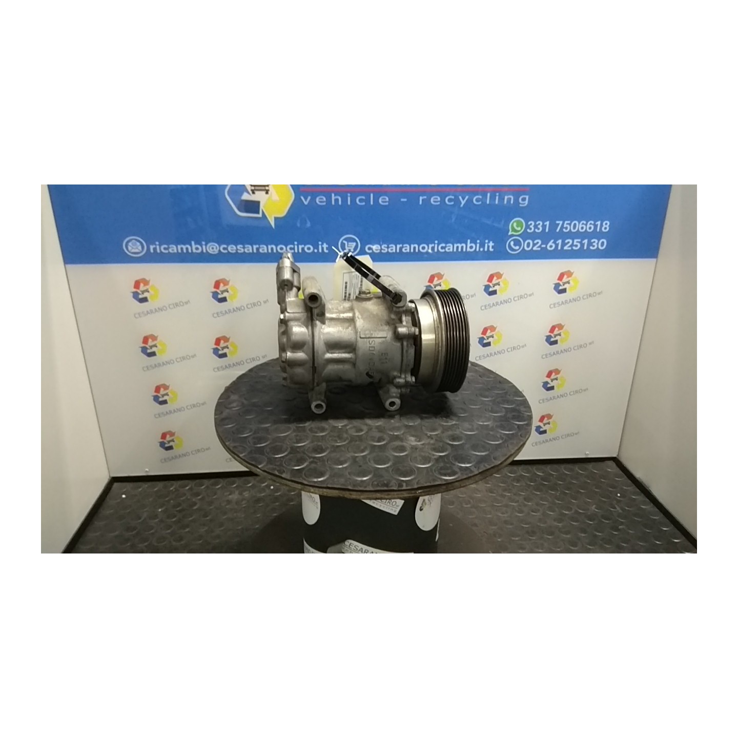 COMPRESSORE A/C 090 RENAULT MODUS 2A SERIE (01/08-06/13) D4FH7 8200819568