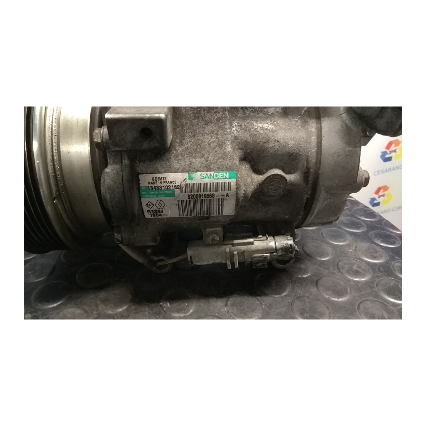COMPRESSORE A/C 090 RENAULT MODUS 2A SERIE (01/08-06/13) D4FH7 8200819568