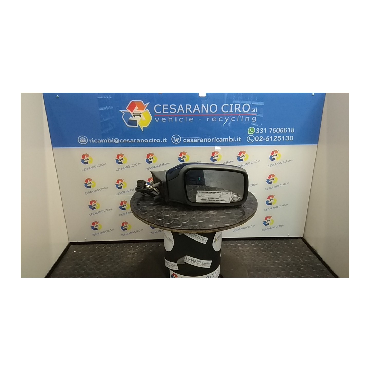 RETROVISORE EST. REGOLAZ. ELETTR. TERMICO DX. 028 VOLVO SERIE 70 (12/96-10/01) B5202S 8626851