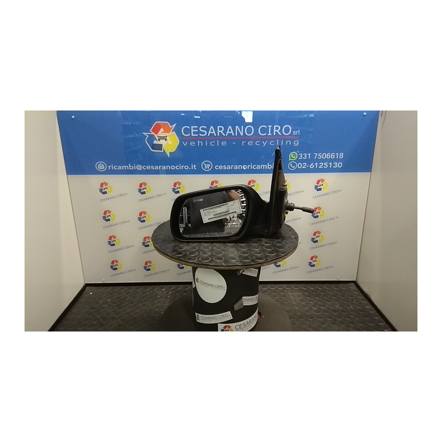 RETROVISORE EST. SX. 032 MAZDA MAZDA 2 1A SERIE (02/03-08/07 F6JA DD106918ZD