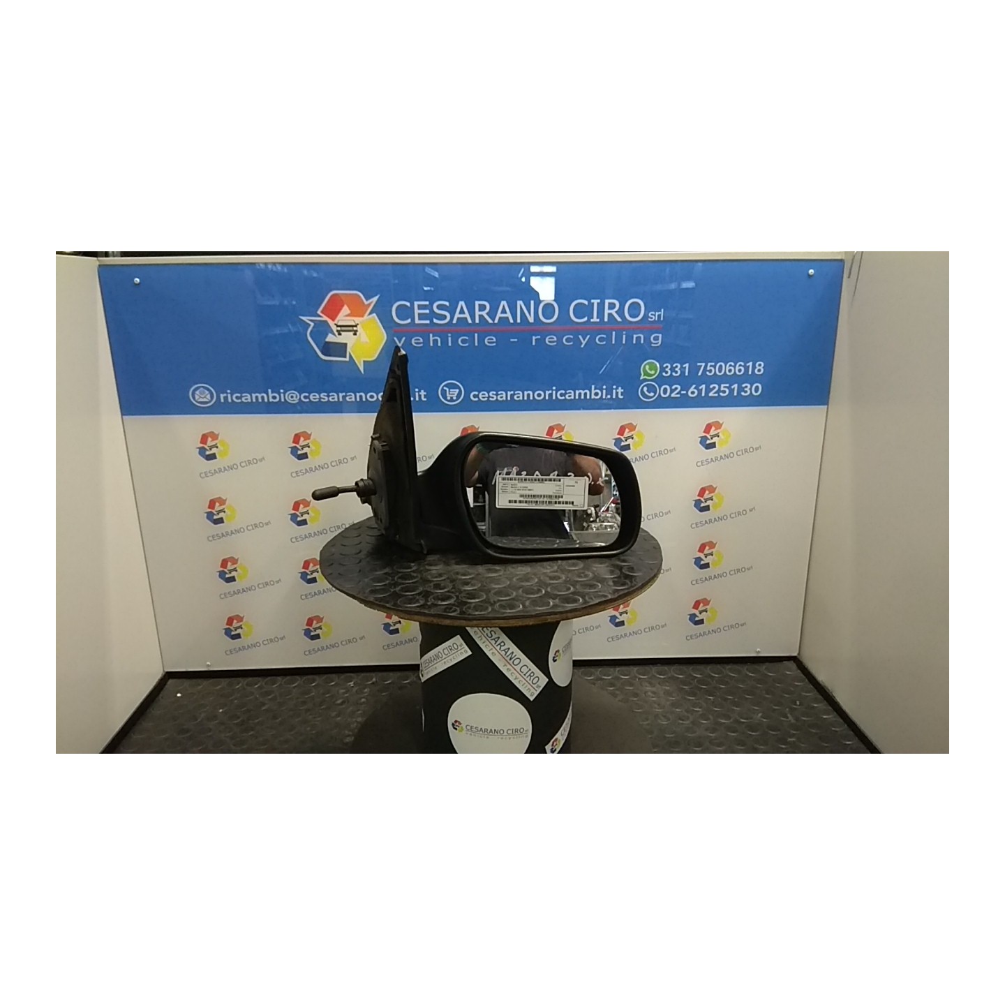 RETROVISORE EST. DX. 033 MAZDA MAZDA 2 1A SERIE (02/03-08/07 F6JA DD106912ZF00