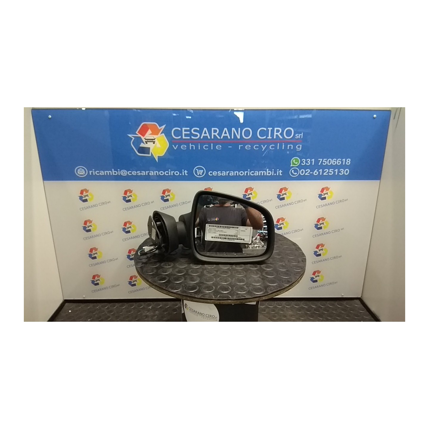 RETROVISORE EST. REGOLAZ. ELETTR. DX. 038 DACIA LOGAN (11/05-10/08) K4MA6 6001549679