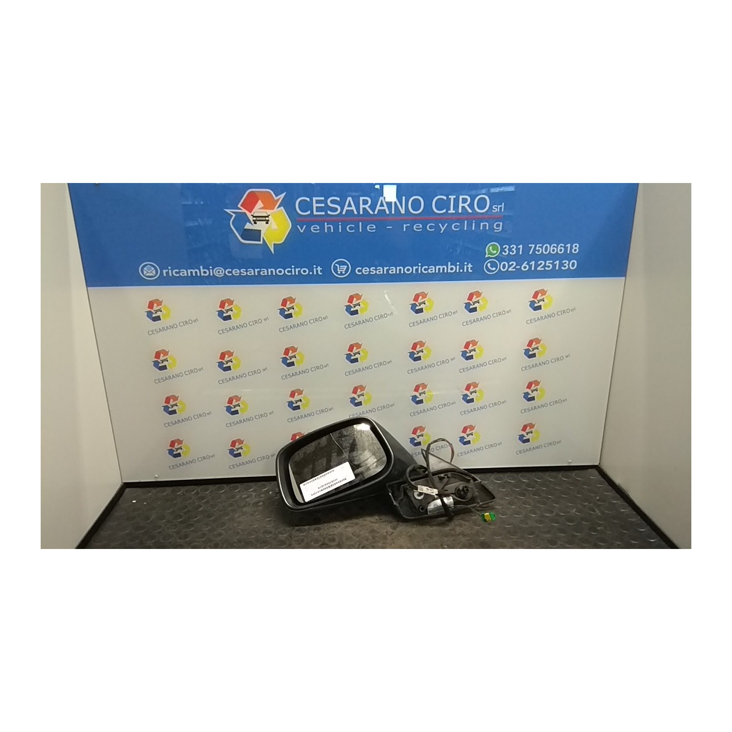 RETROVISORE EST. REGOLAZ. ELETTR. RIPIEGHEVOLE ELET. SX. 026 FIAT ULYSSE (2F) (06/02-12/10) 4HW 9467168480