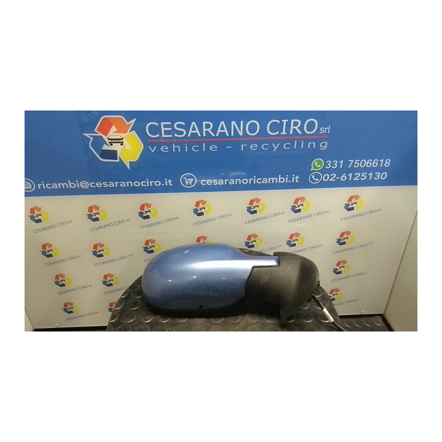 RETROVISORE EST. REGOLAZ. ELETTR. DX. 028 NISSAN MICRA (K12E) (11/02-05/06) K9K 96301AX66C
