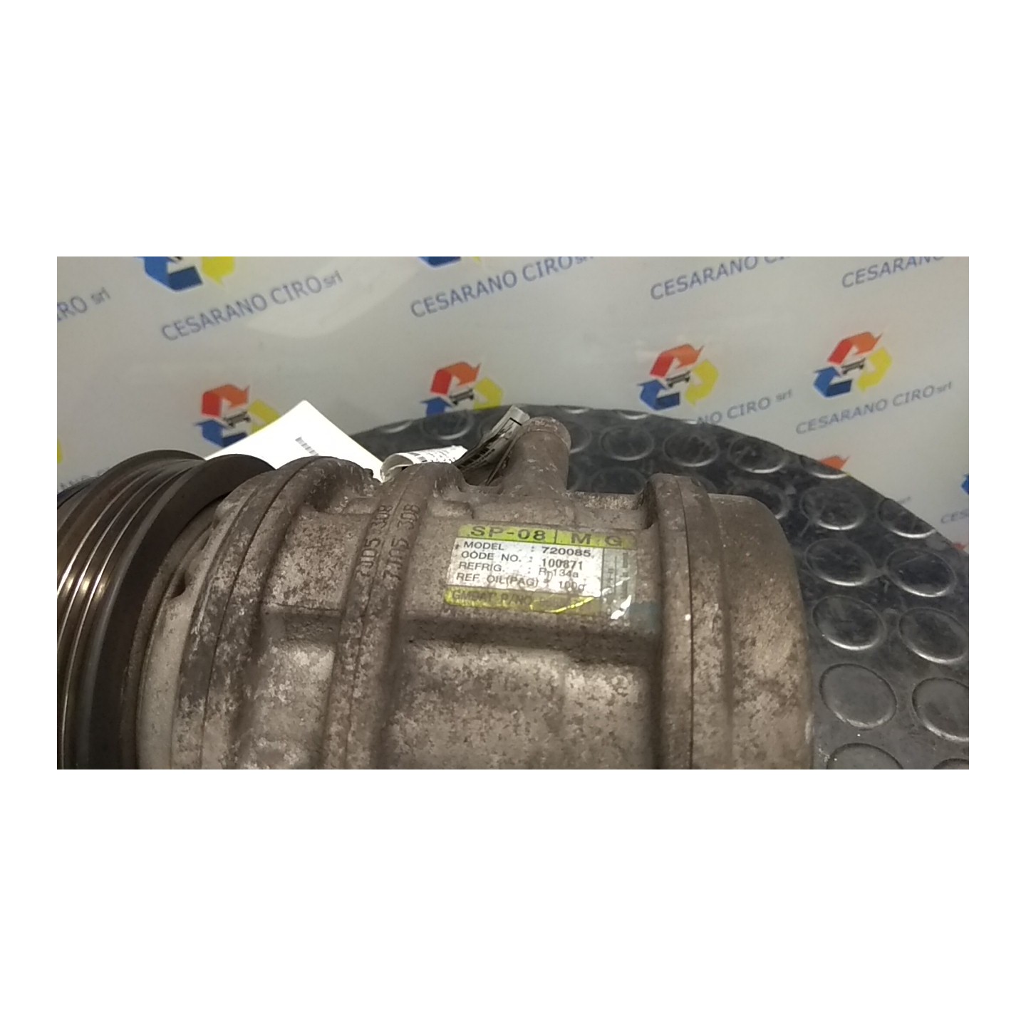 COMPRESSORE A/C 062 CHEVROLET (DAEWOO) MATIZ (M200) (04/05-12/10) B10S1 96406680