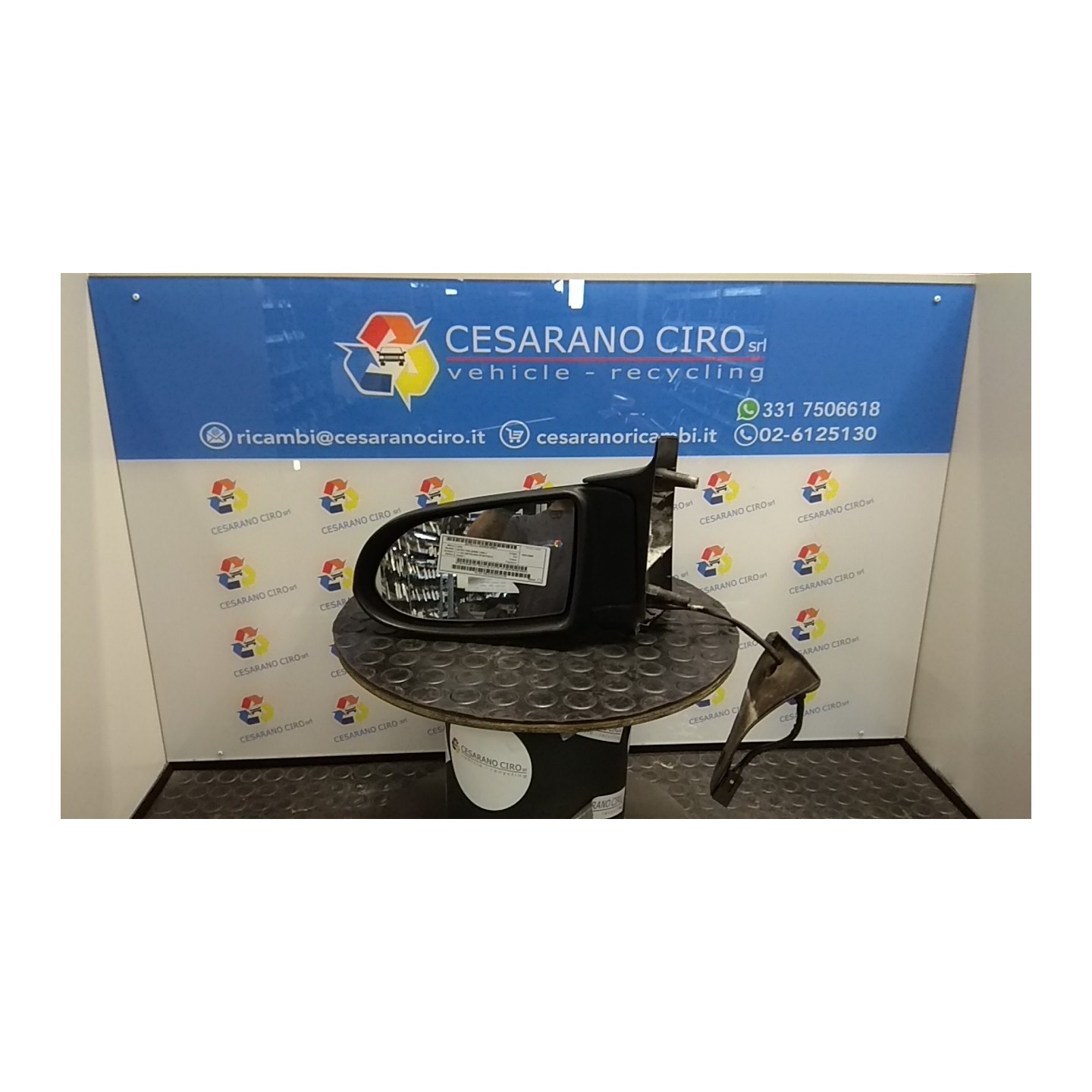 RETROVISORE EST. REGOLAZ. ELETTR. DX 041 OPEL ZAFIRA (T98) (03/99-12/05) X18XE1 NB2413016021002DX