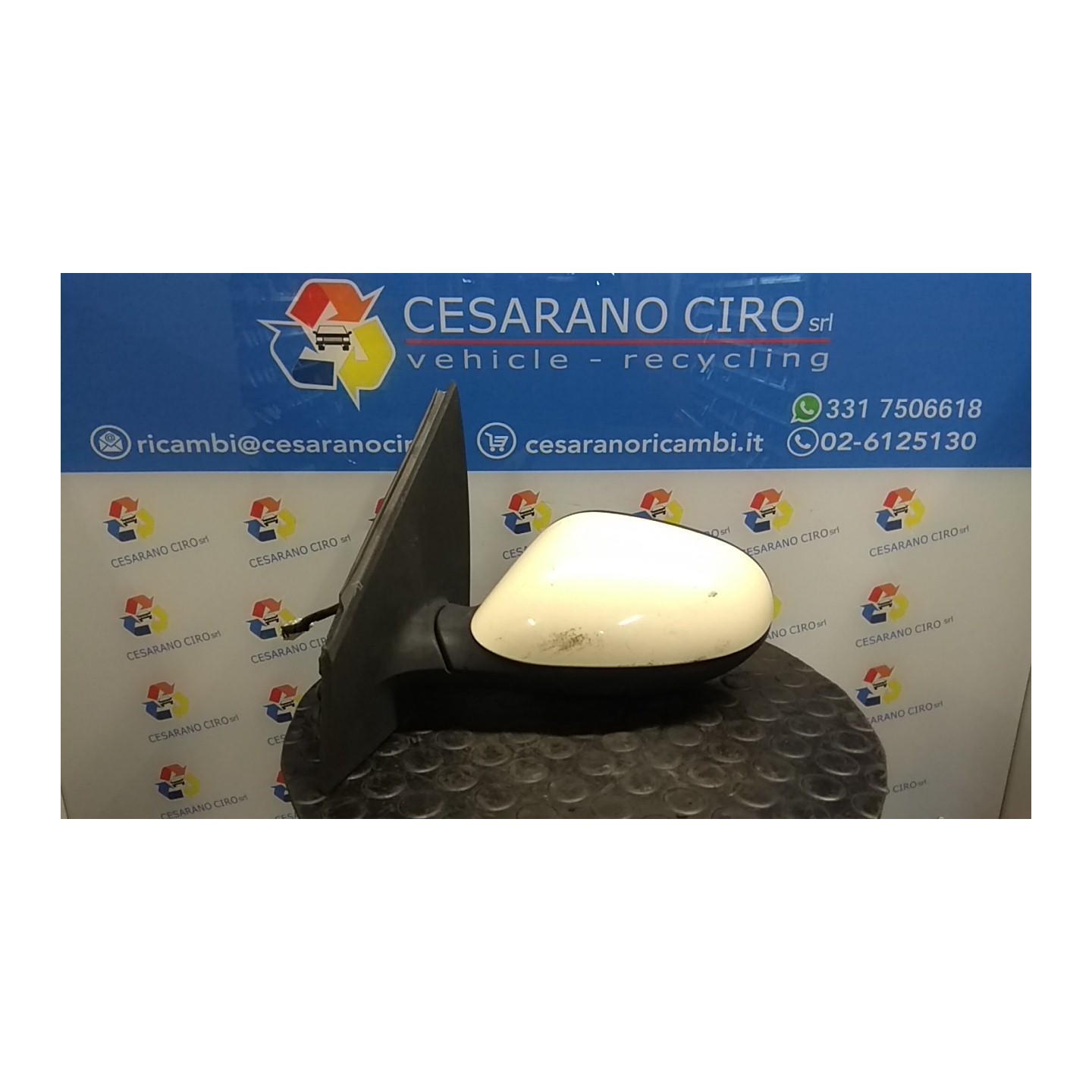 RETROVISORE EST. REGOLAZ. ELETTR. TERMICO,06/05 SX. 055 LANCIA YPSILON (TE) (06/03-09/06) 188A9000 735345122