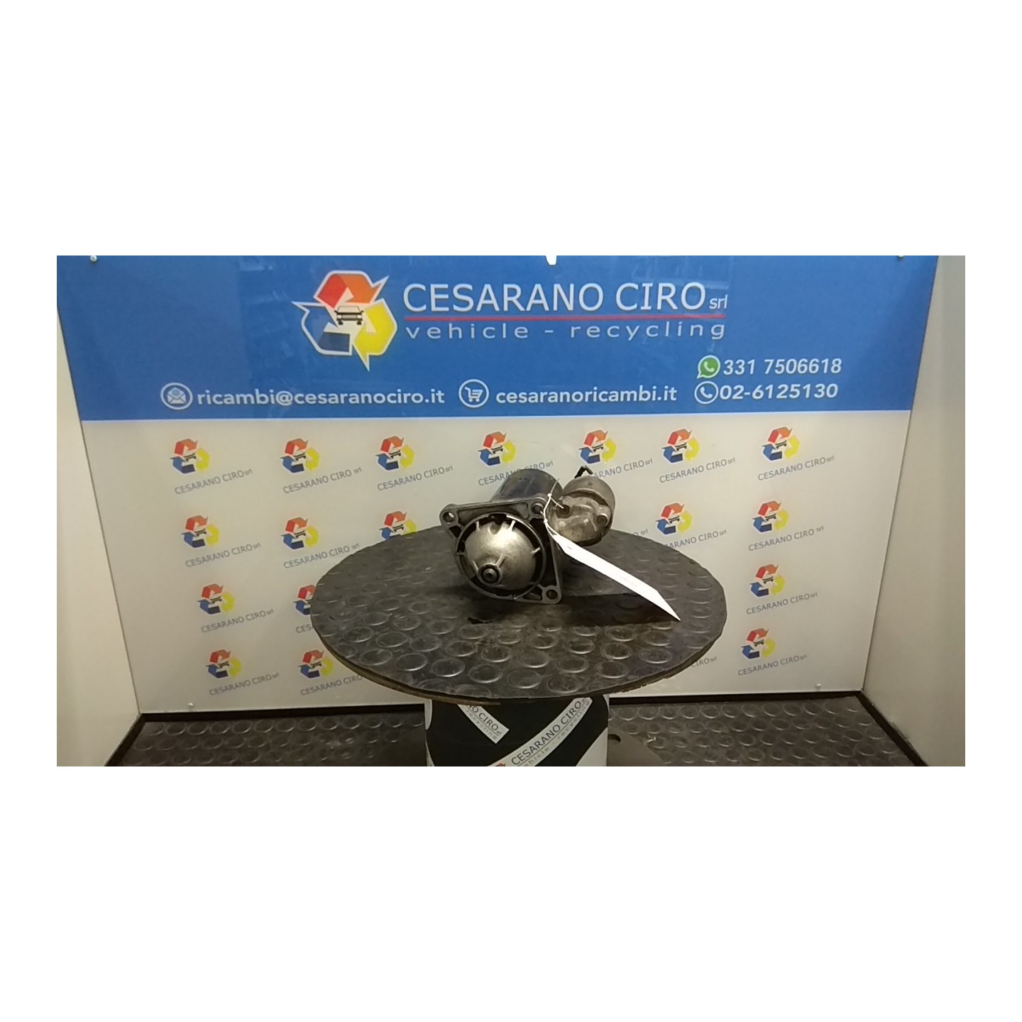 MOTORINO AVVIAMENTO 037 ALFA ROMEO 159 (X3/X9) (07/05-06/13) 939A9000 55195029