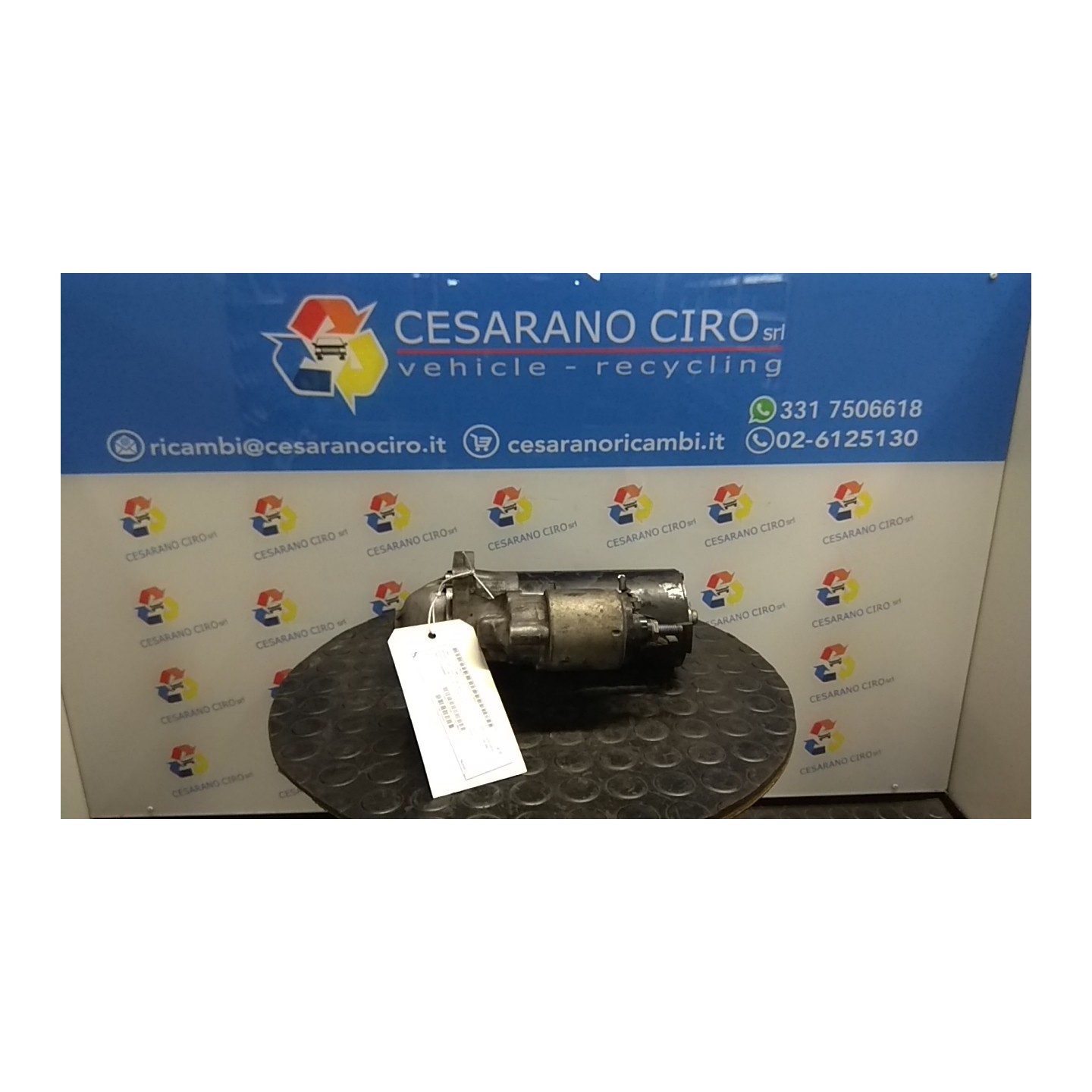 MOTORINO AVVIAMENTO 037 ALFA ROMEO 159 (X3/X9) (07/05-06/13) 939A9000 55195029