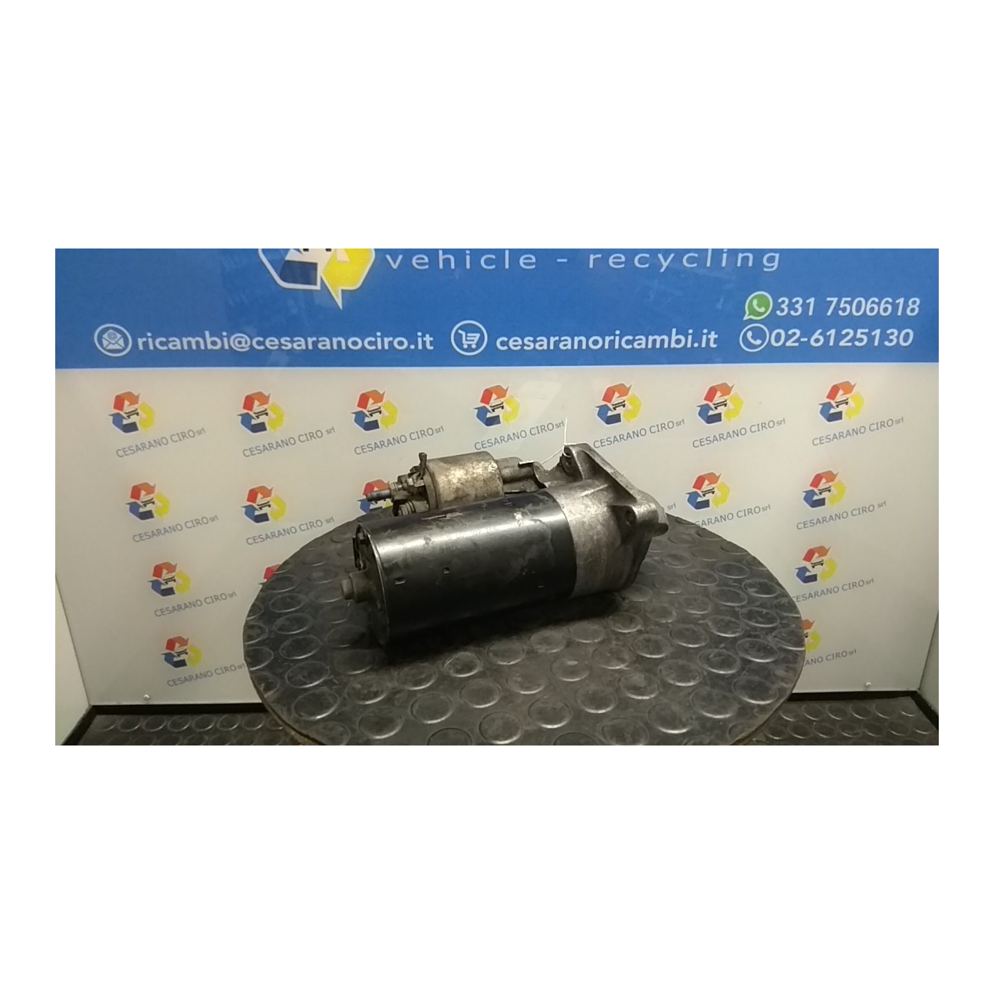 MOTORINO AVVIAMENTO 037 ALFA ROMEO 159 (X3/X9) (07/05-06/13) 939A9000 55195029