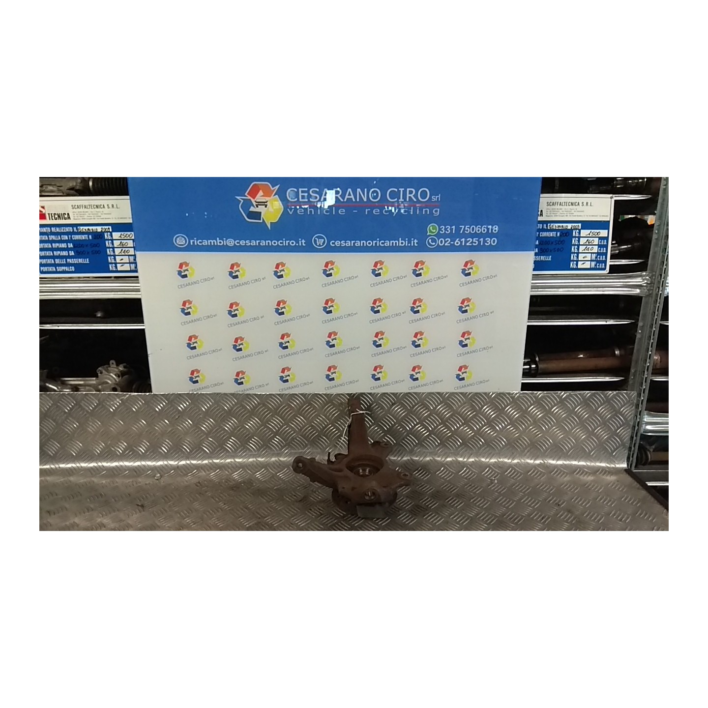 MONTANTE SOSP. ANT. SX. 026 RENAULT SCENIC 3A SERIE (04/09-10/13) K4MR8 400154705R