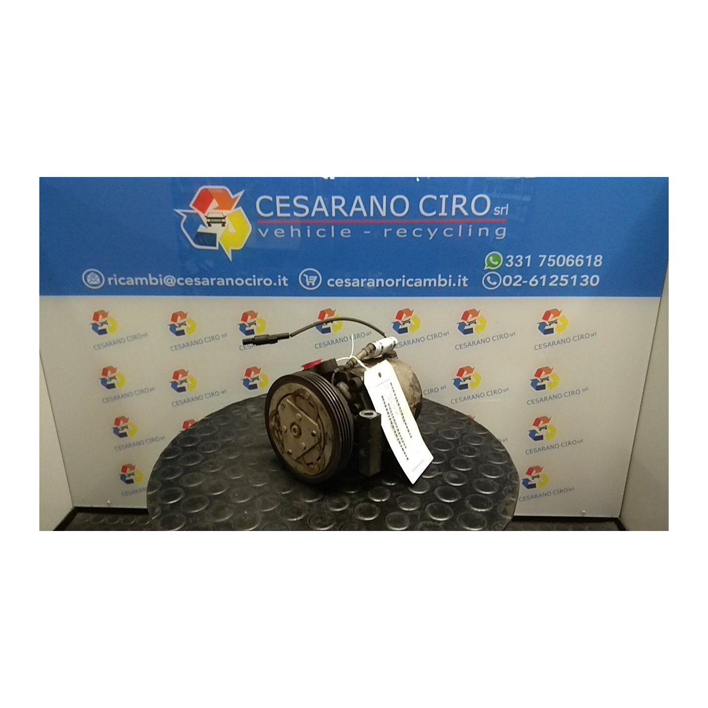 COMPRESSORE A/C 008 SUZUKI WAGON R+ (05/00-06/06) G13BB 9520069GA1000