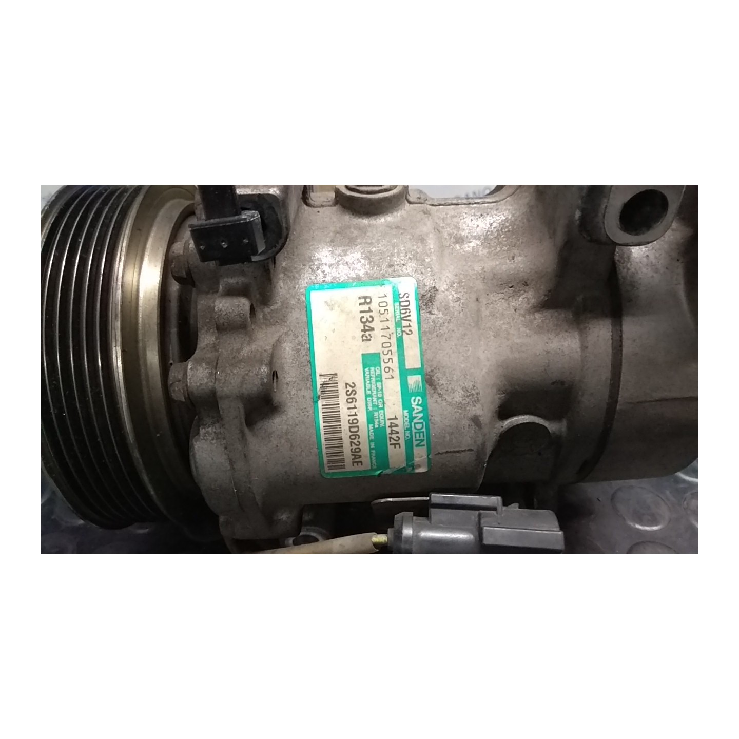 COMPRESSORE A/C 045 MAZDA MAZDA 2 1A SERIE (02/03-08/07 F6JA DE9761450A
