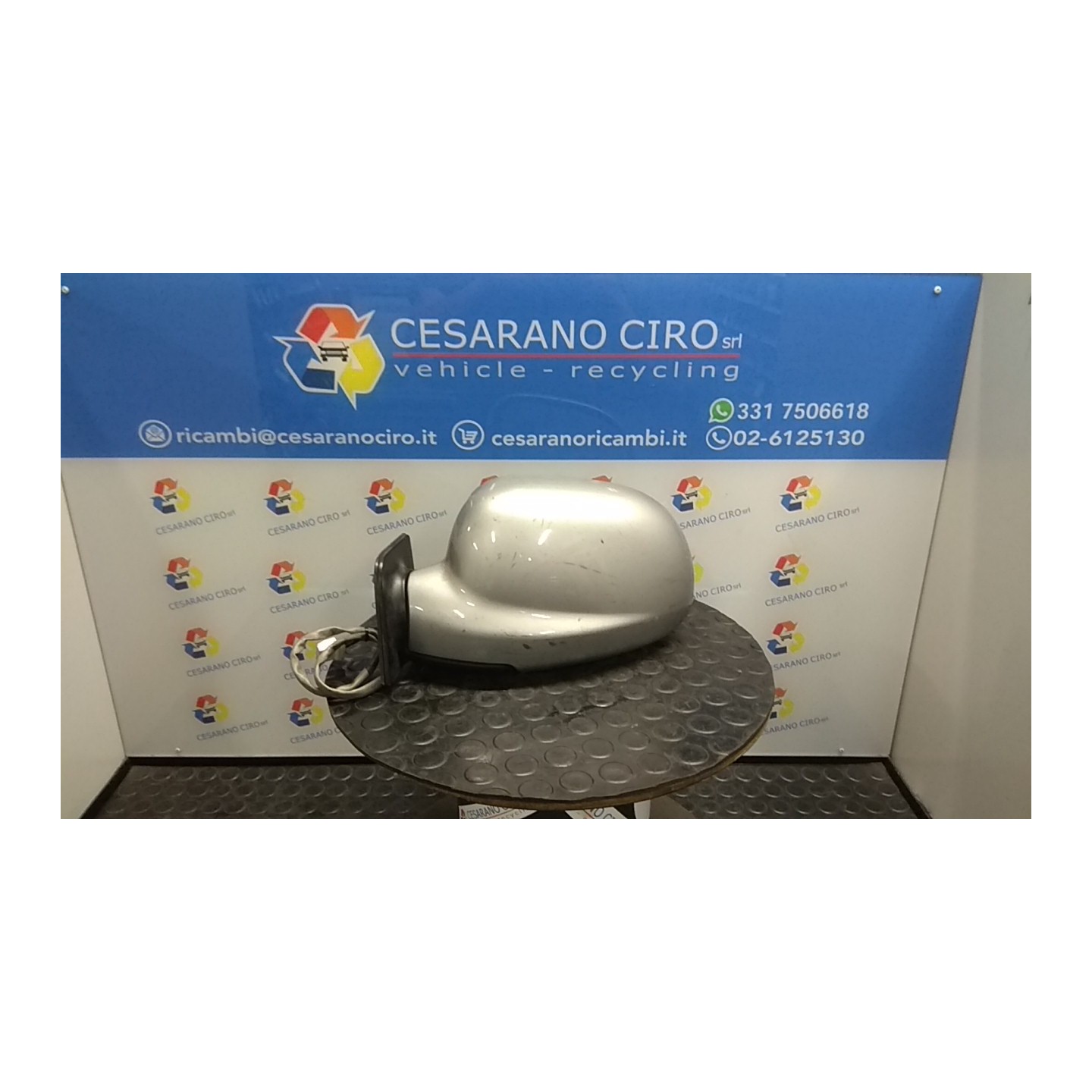 RETROVISORE EST. REGOLAZ. ELETTR. SX. 106 CHEVROLET (DAEWOO) TACUMA (U100) (06/00-01/05) T20SED 96262604