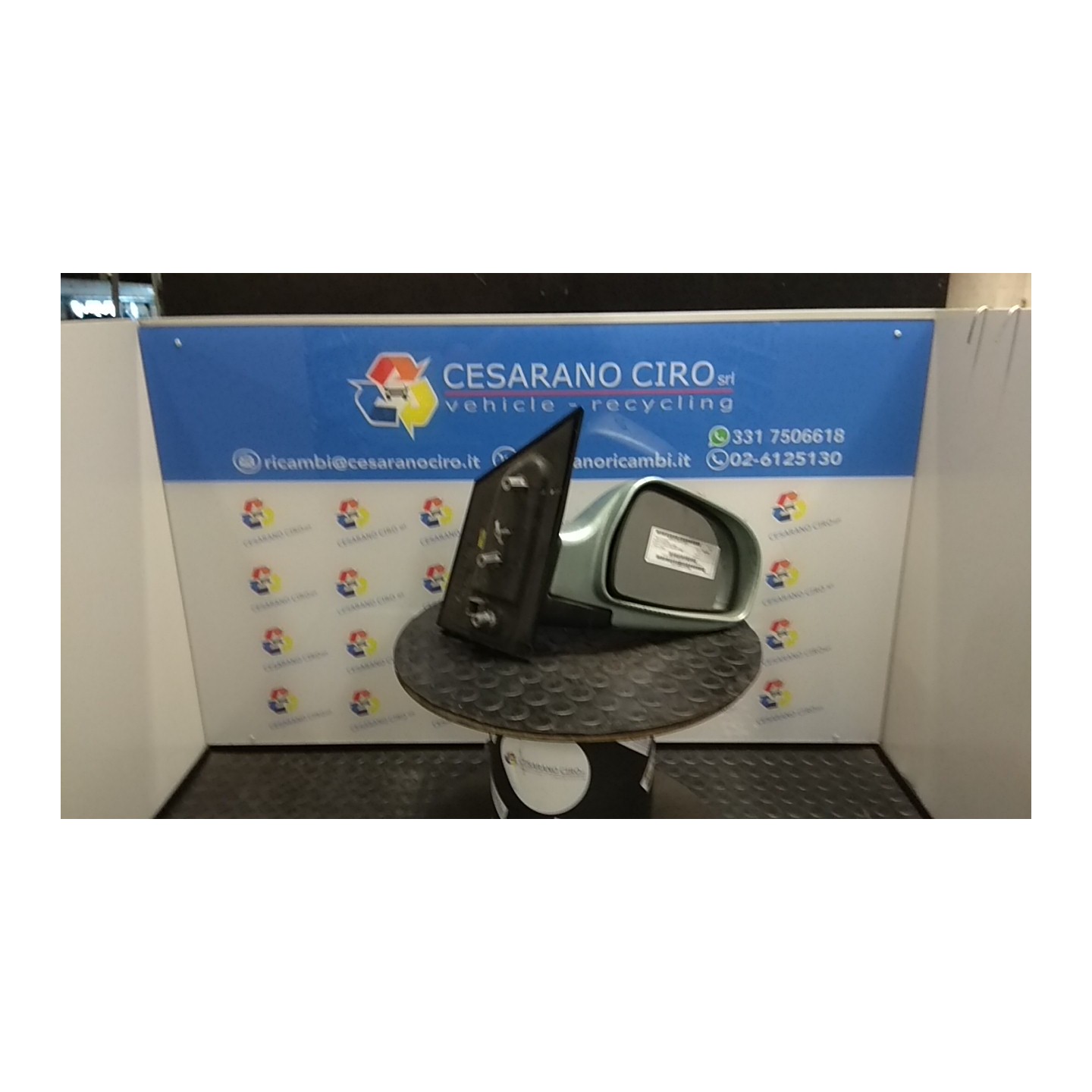 RETROVISORE EST. REGOLAZ. ELETTR. DX. 107 HYUNDAI MATRIX (09/01-05/06) D3EA 8762017310