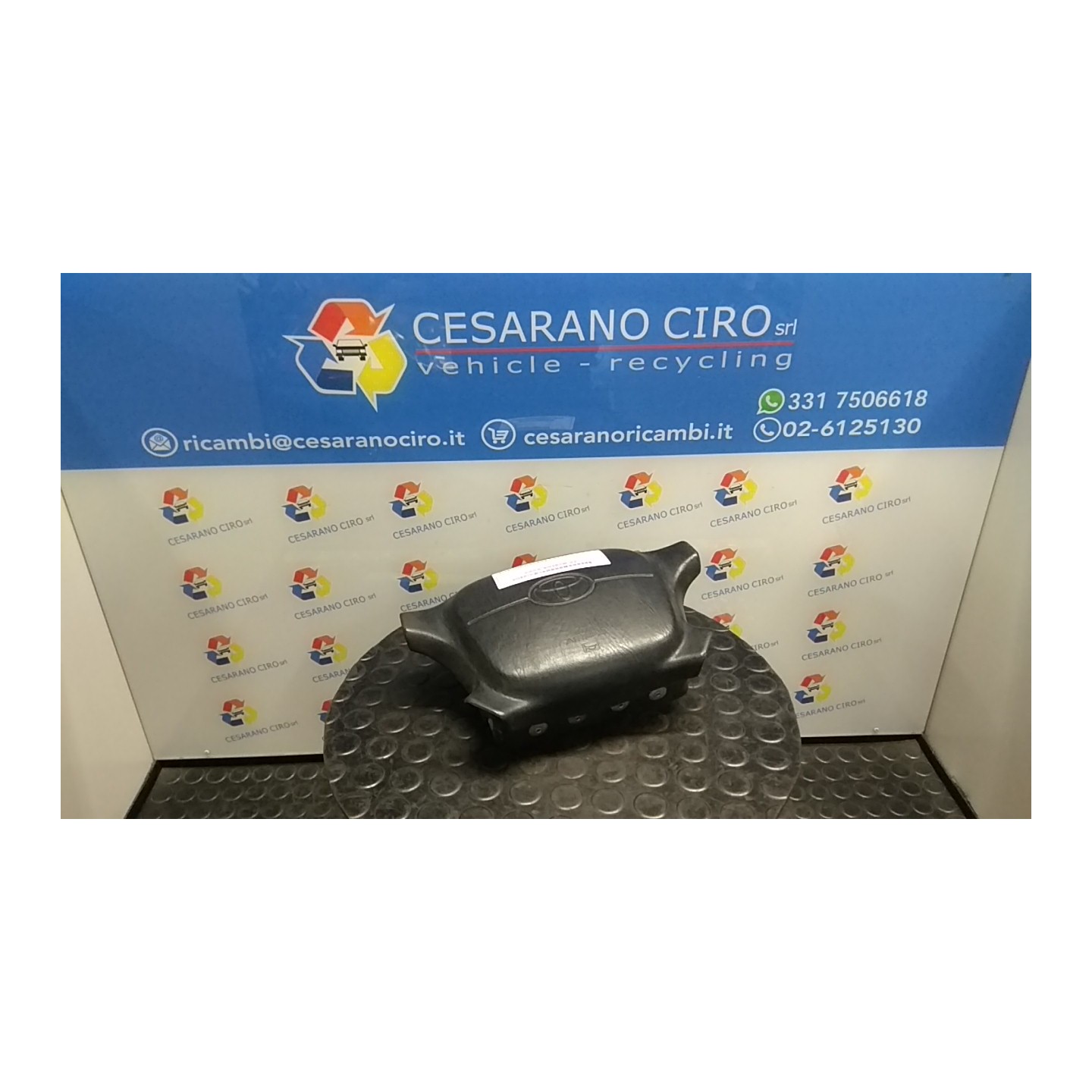 DISPOSITIVO AIRBAG LATO GUIDA 00-03 014 TOYOTA RAV 4 2A SERIE (09/00-01/06) 1CDFTV 4513042080C0