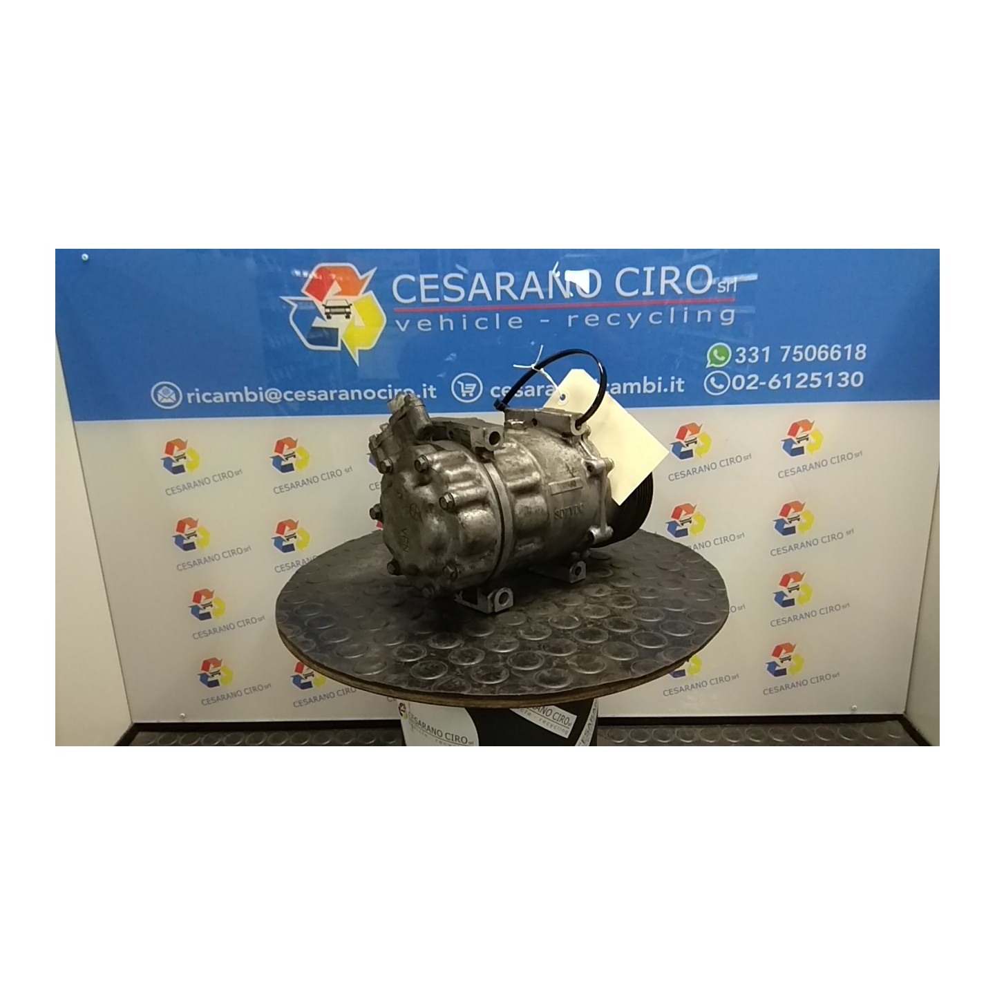COMPRESSORE A/C 037 DACIA LOGAN (11/05-10/08) K4MA6 6001549991