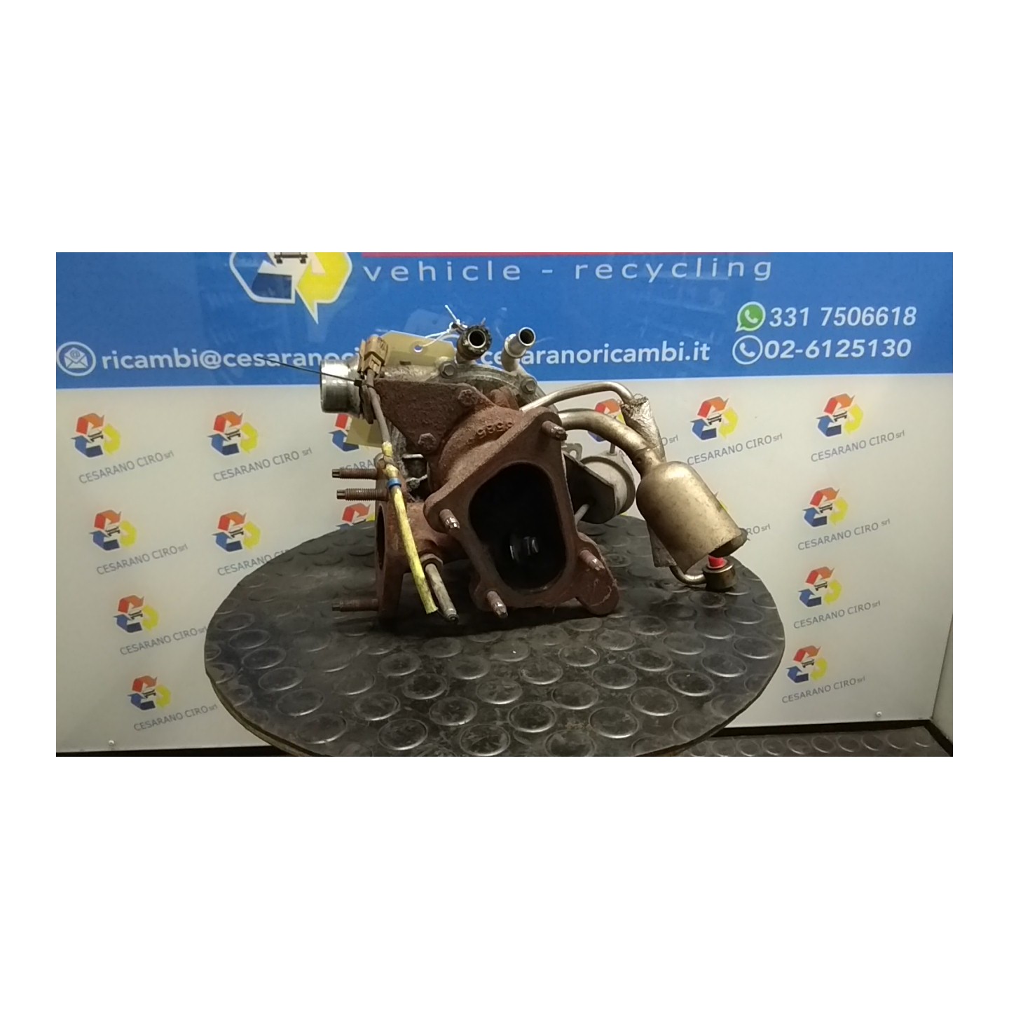 TURBOCOMPRESSORE 060 RENAULT MASTER FRG (05/10-07/14) M9TB6 144109364R