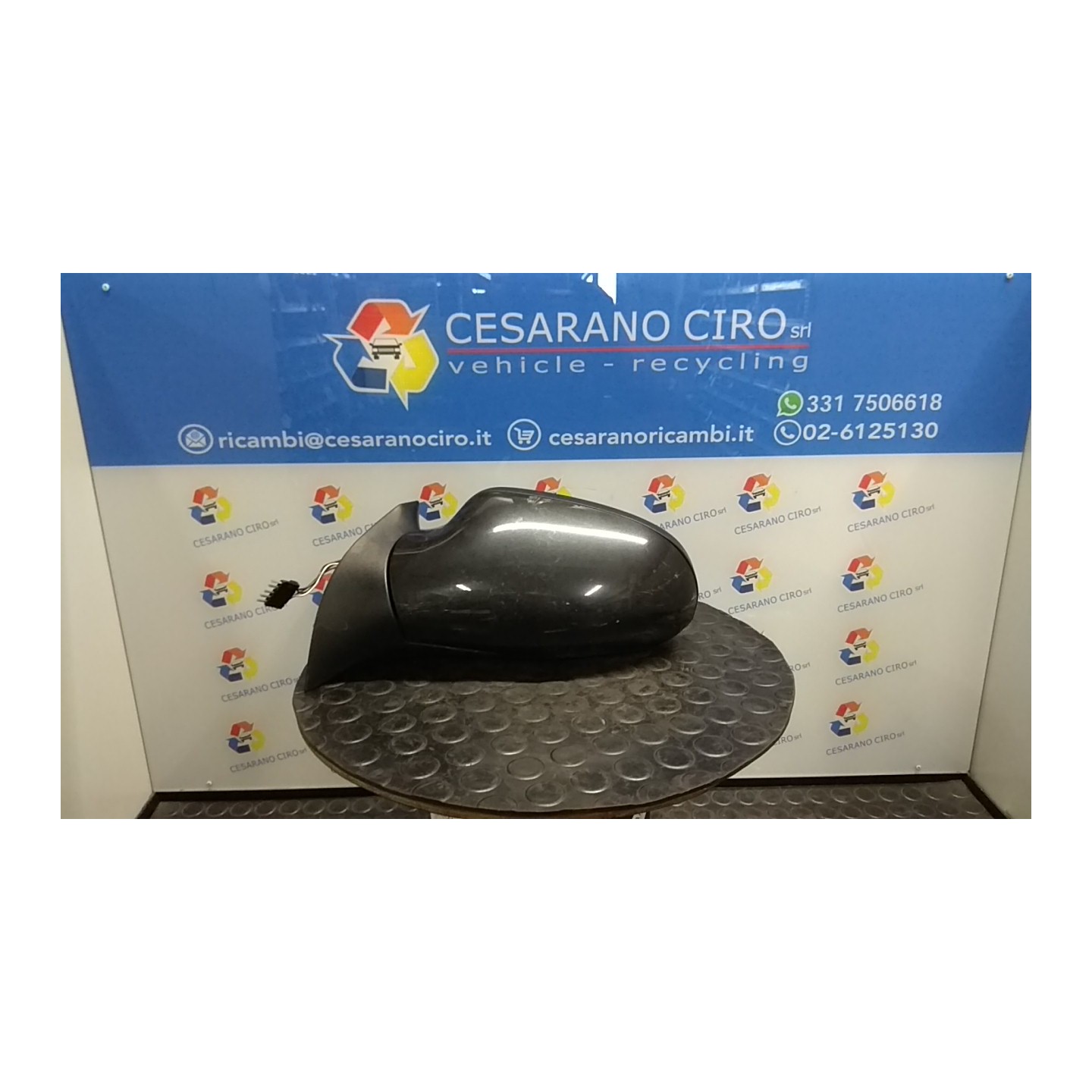 RETROVISORE EST. REGOLAZ. ELETTR. SX. 095 MERCEDES-BENZ CLASSE A (W168) (03/01-06/04) 166940 A1688100176